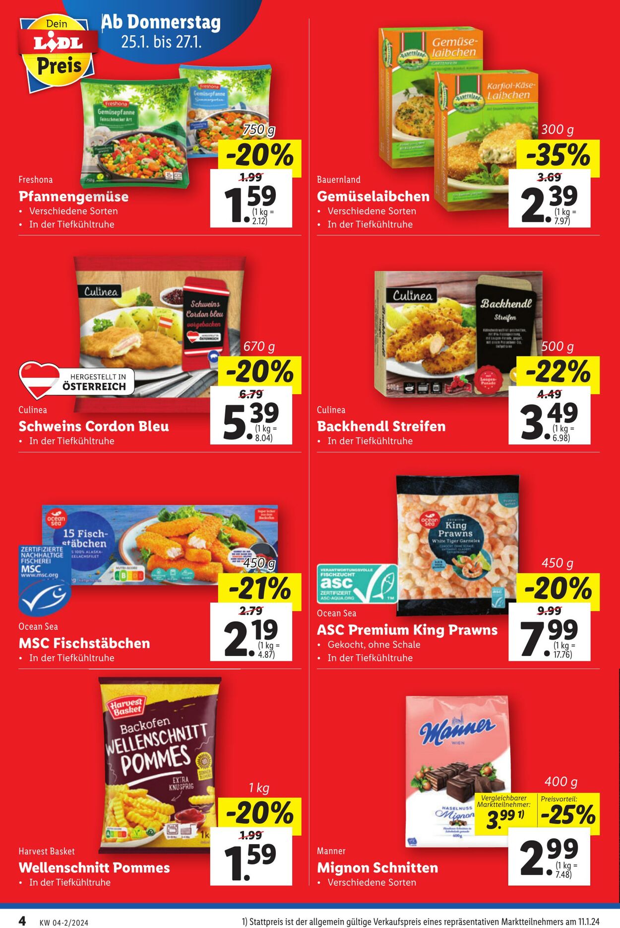 Prospekt Lidl 25.01.2024 - 31.01.2024