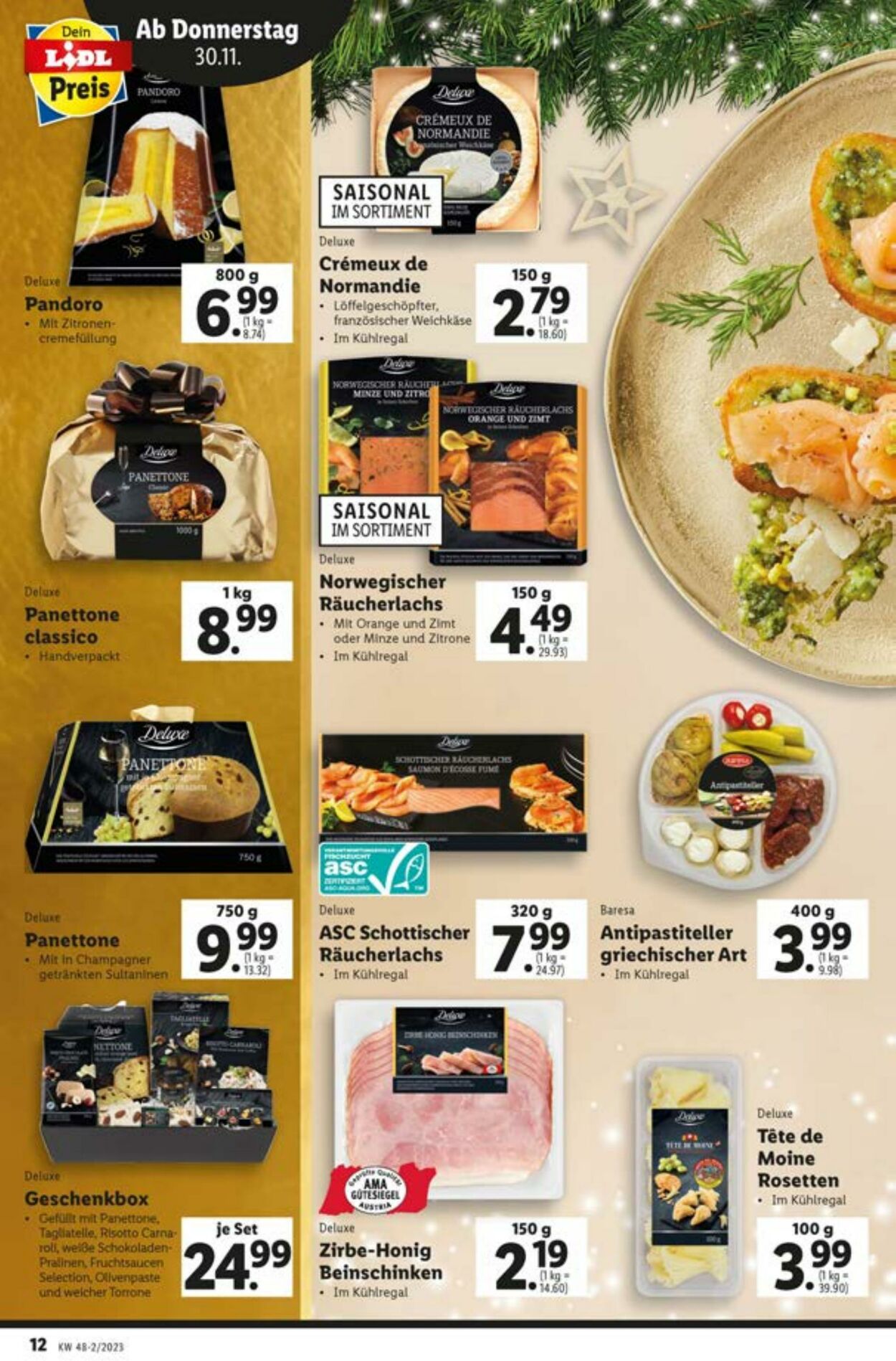 Prospekt Lidl 30.11.2023 - 05.12.2023