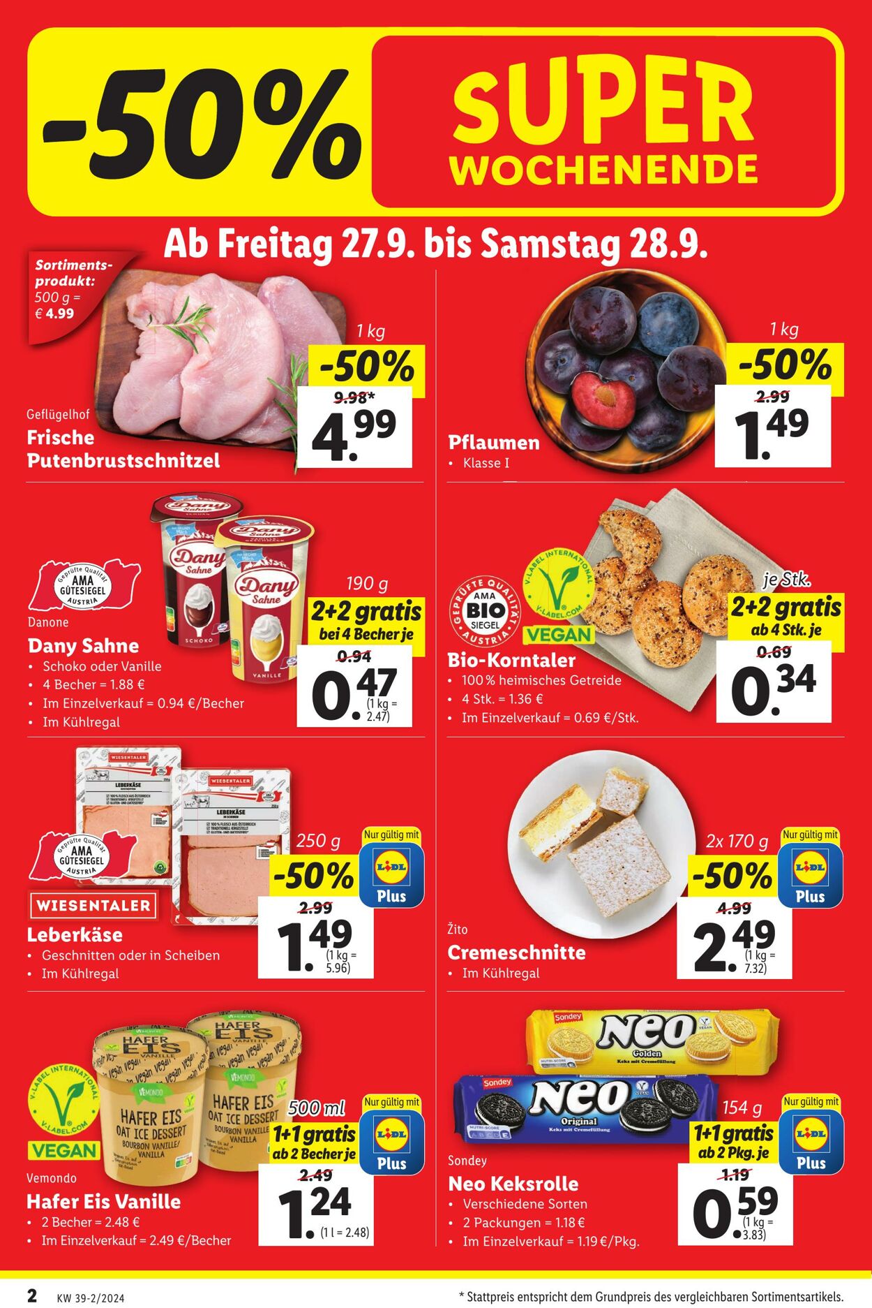 Prospekt Lidl 26.09.2024 - 02.10.2024