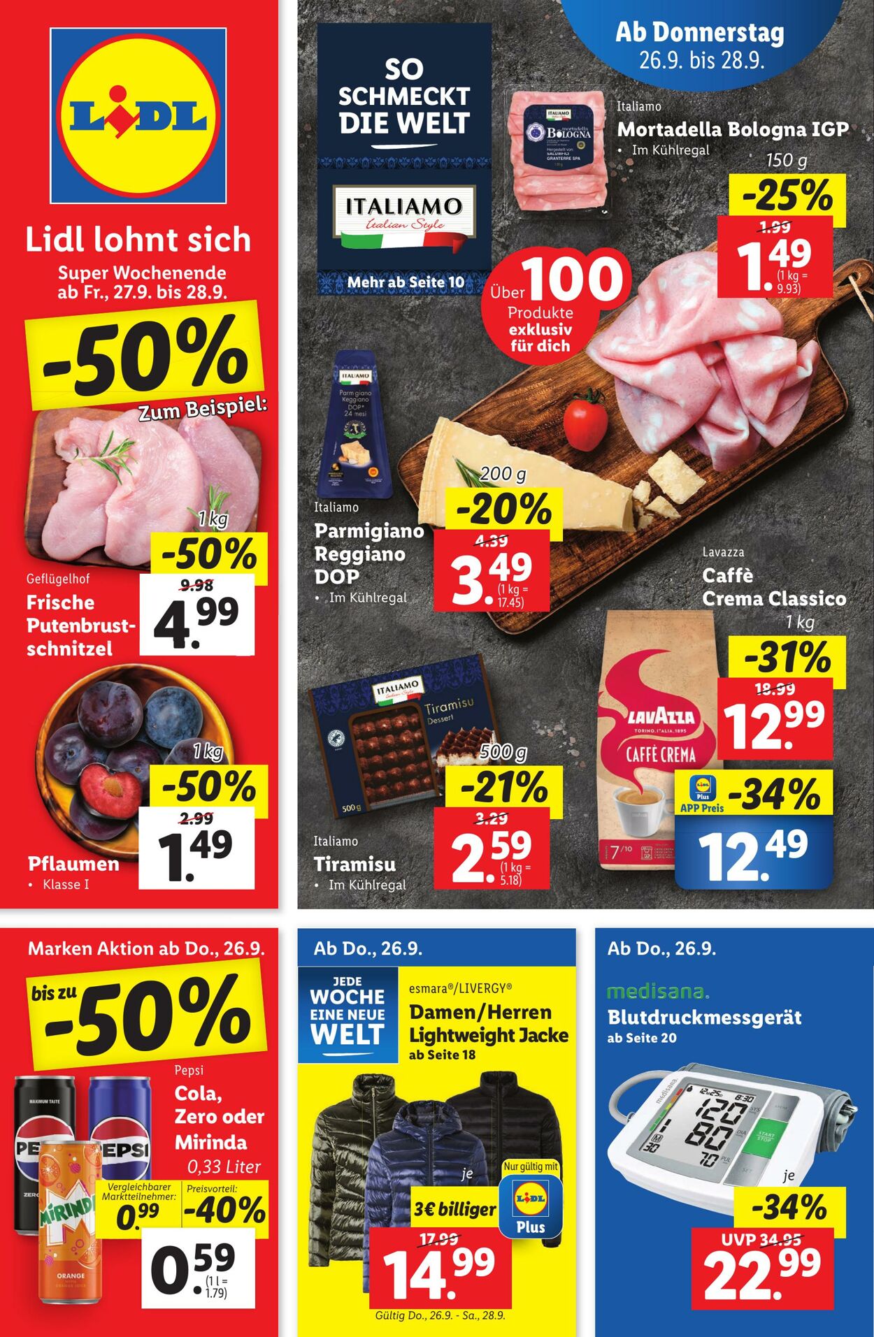 Prospekt Lidl 26.09.2024 - 02.10.2024