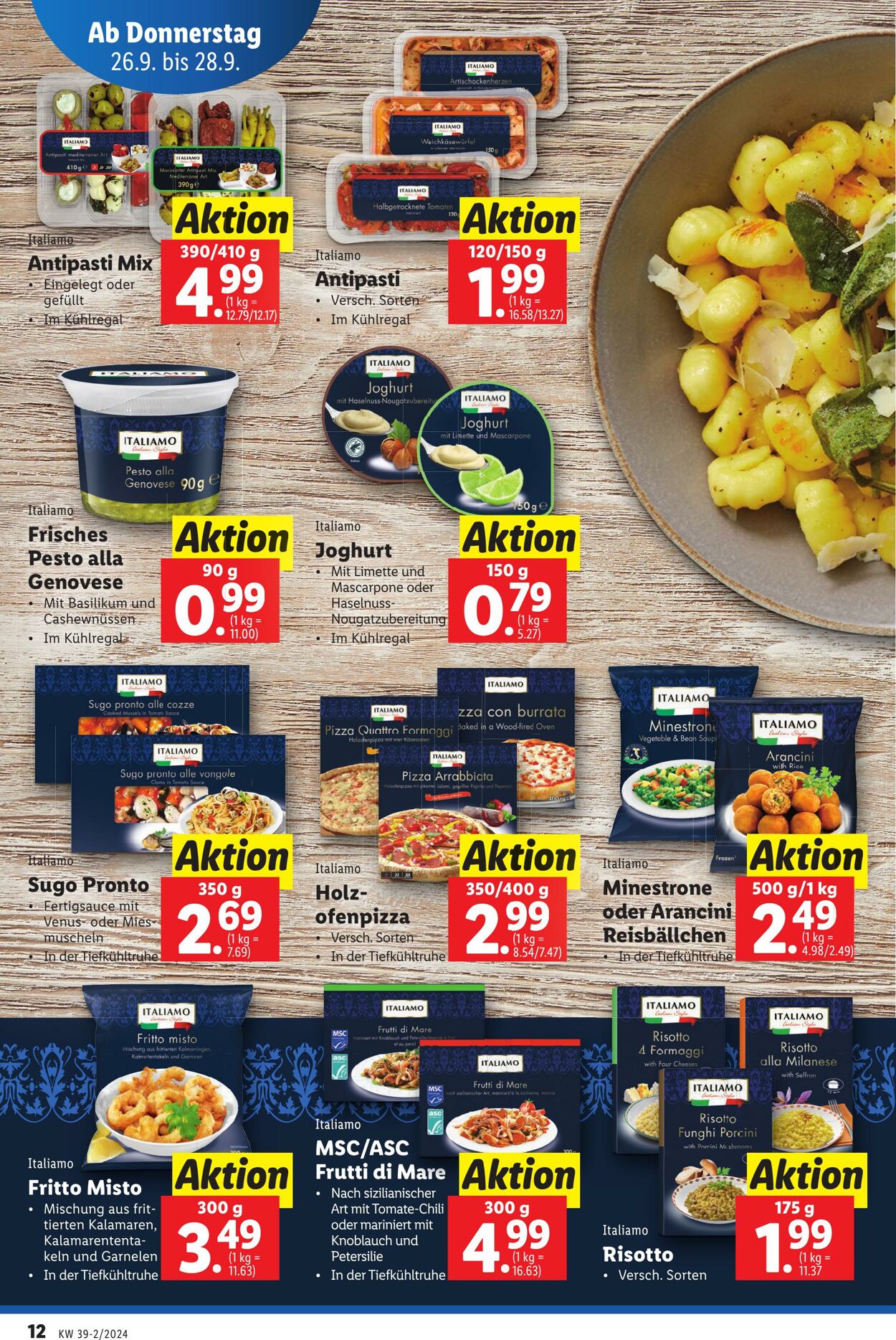 Prospekt Lidl 26.09.2024 - 02.10.2024