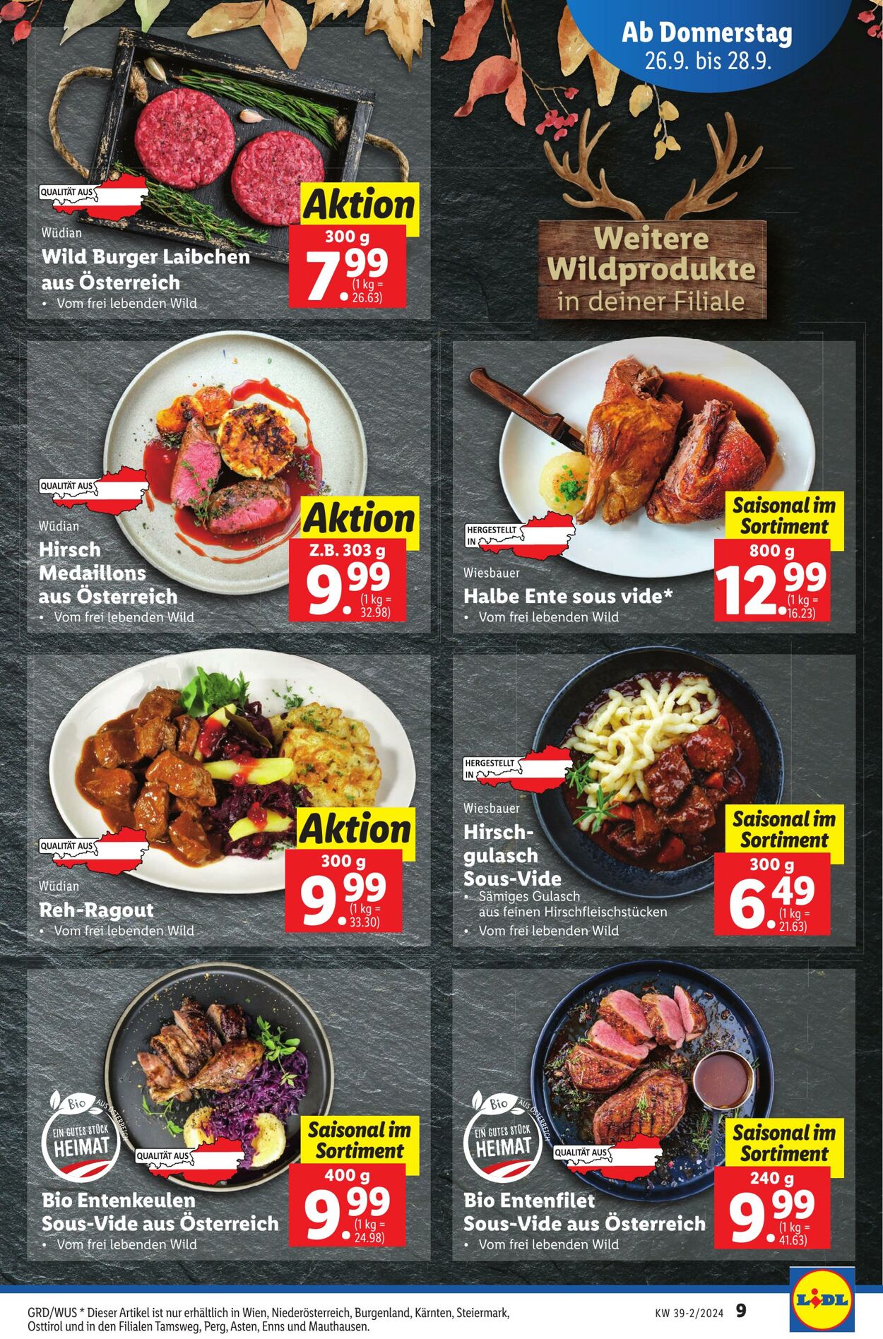 Prospekt Lidl 26.09.2024 - 02.10.2024