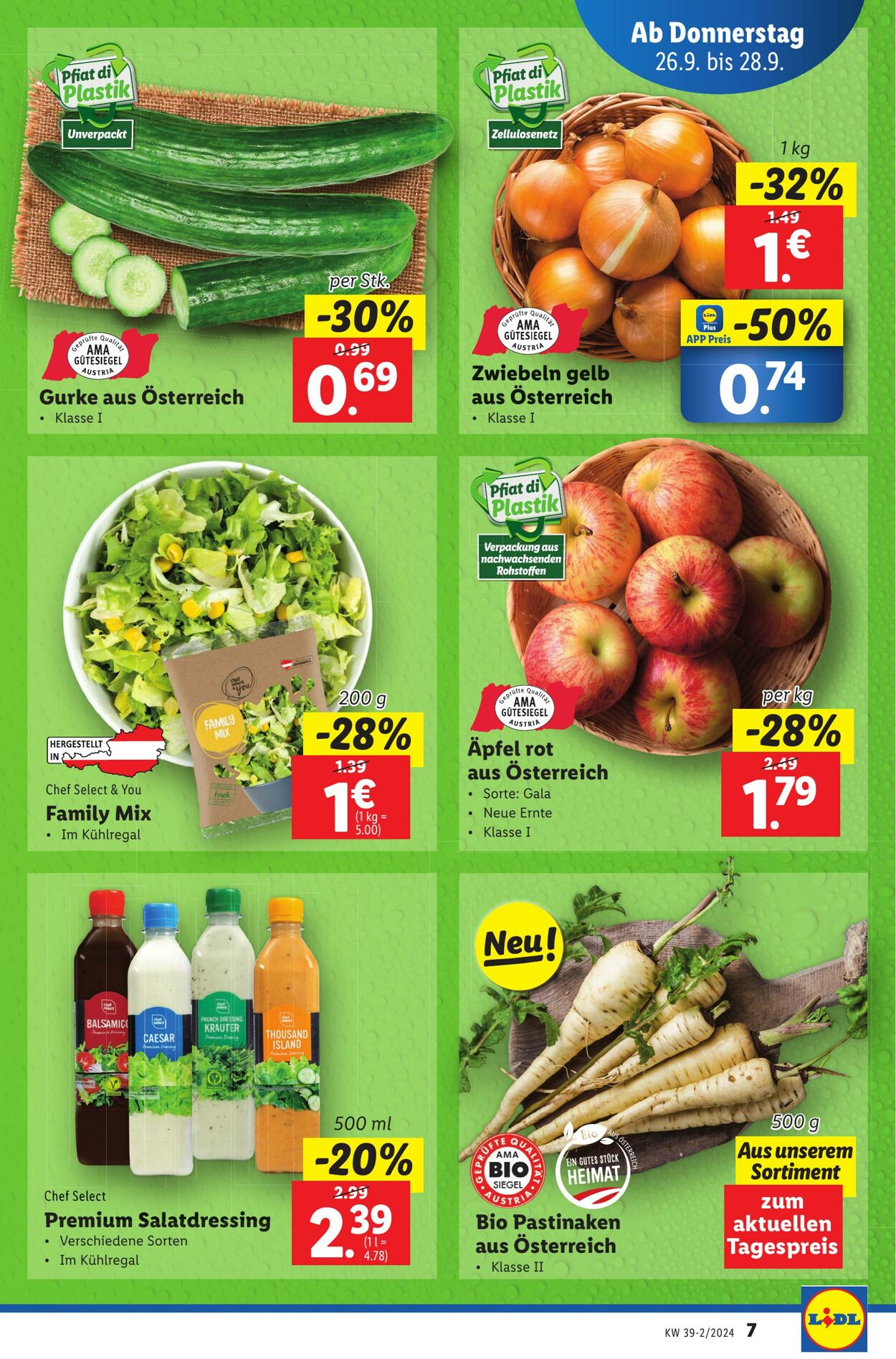 Prospekt Lidl 26.09.2024 - 02.10.2024