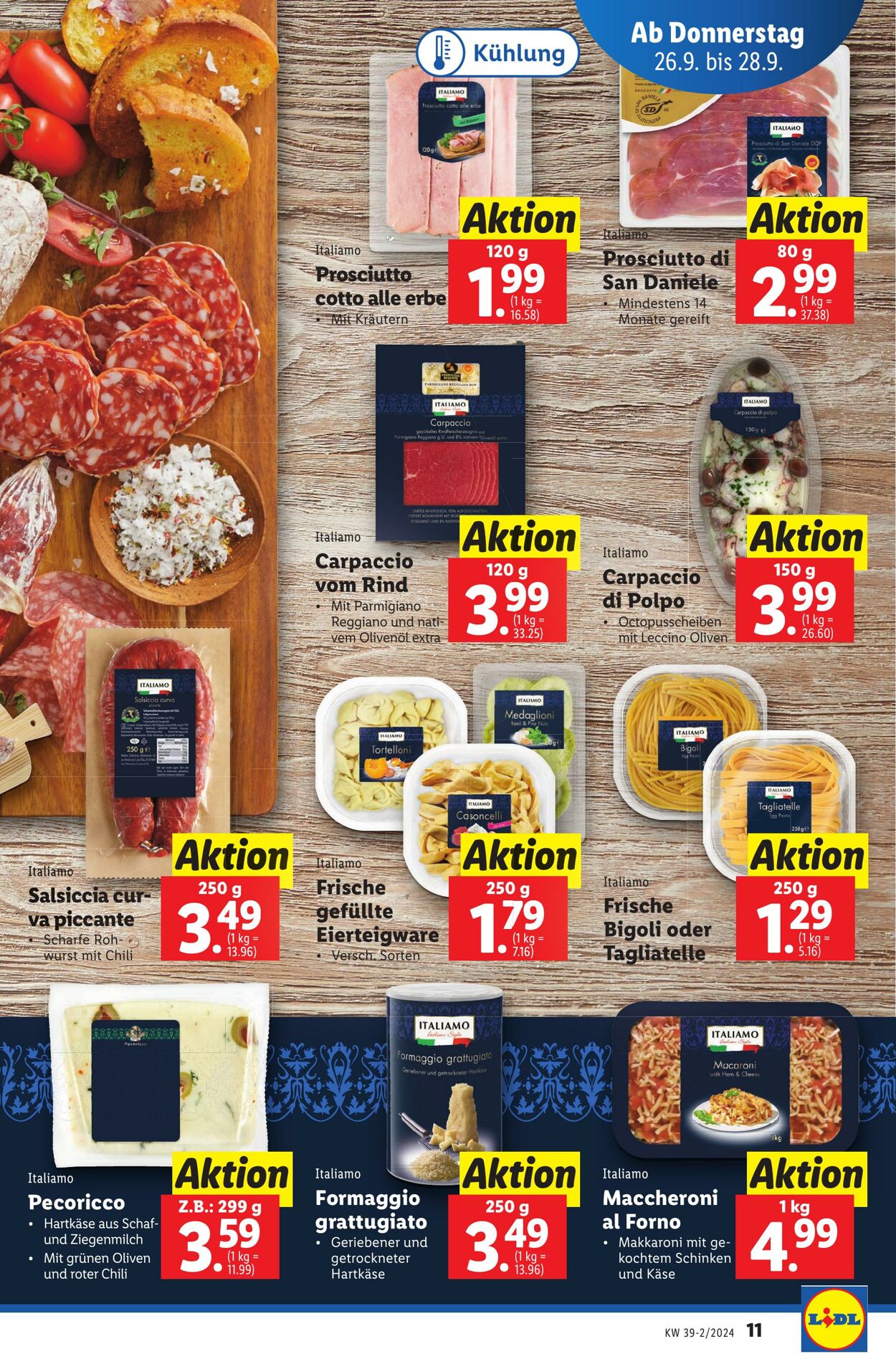 Prospekt Lidl 26.09.2024 - 02.10.2024