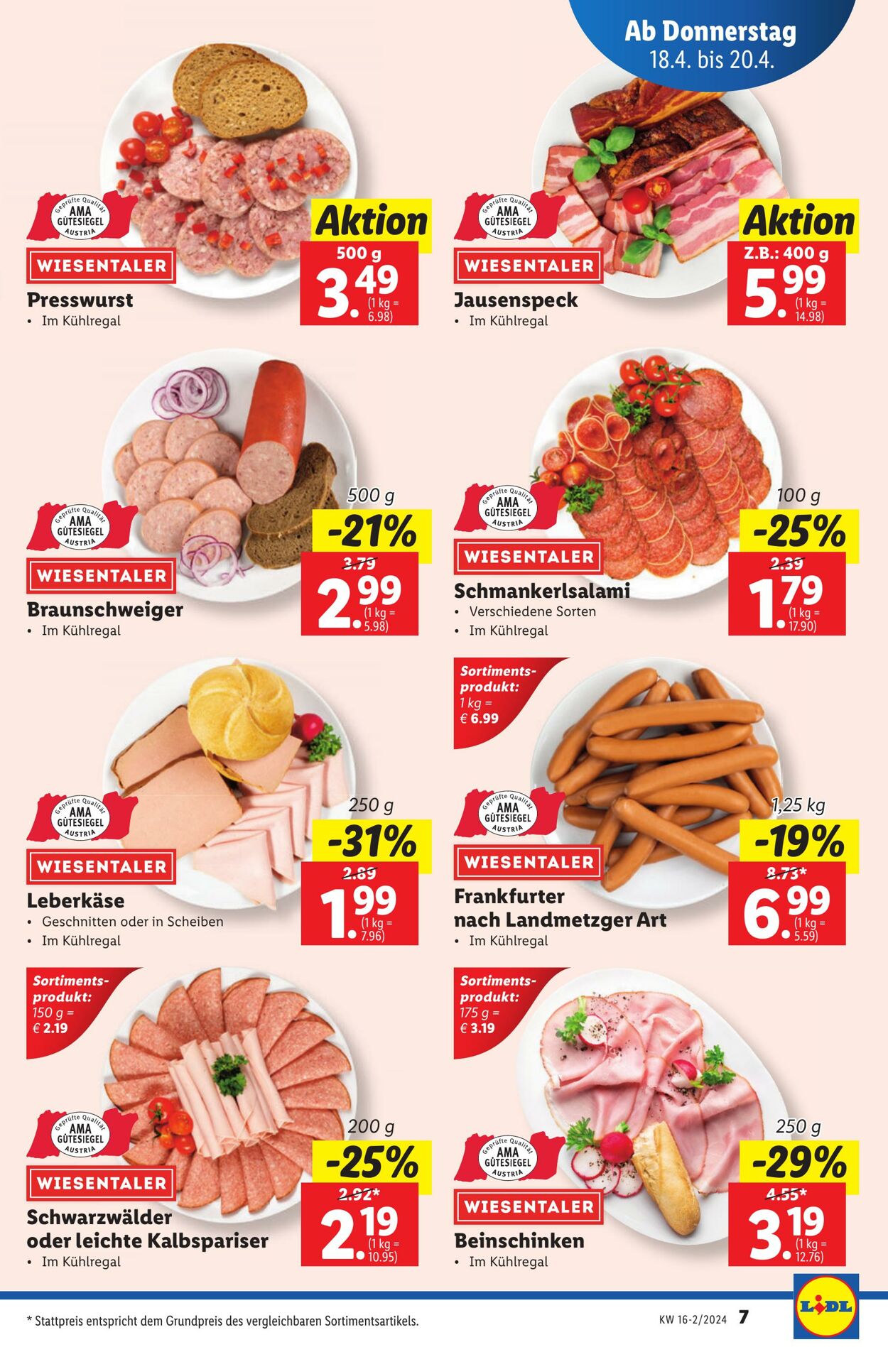 Prospekt Lidl 18.04.2024 - 24.04.2024