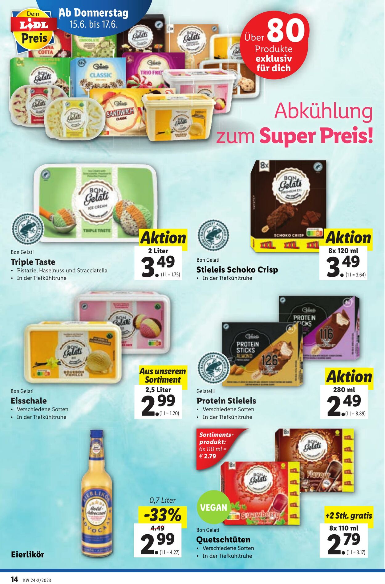 Prospekt Lidl 15.06.2023 - 21.06.2023