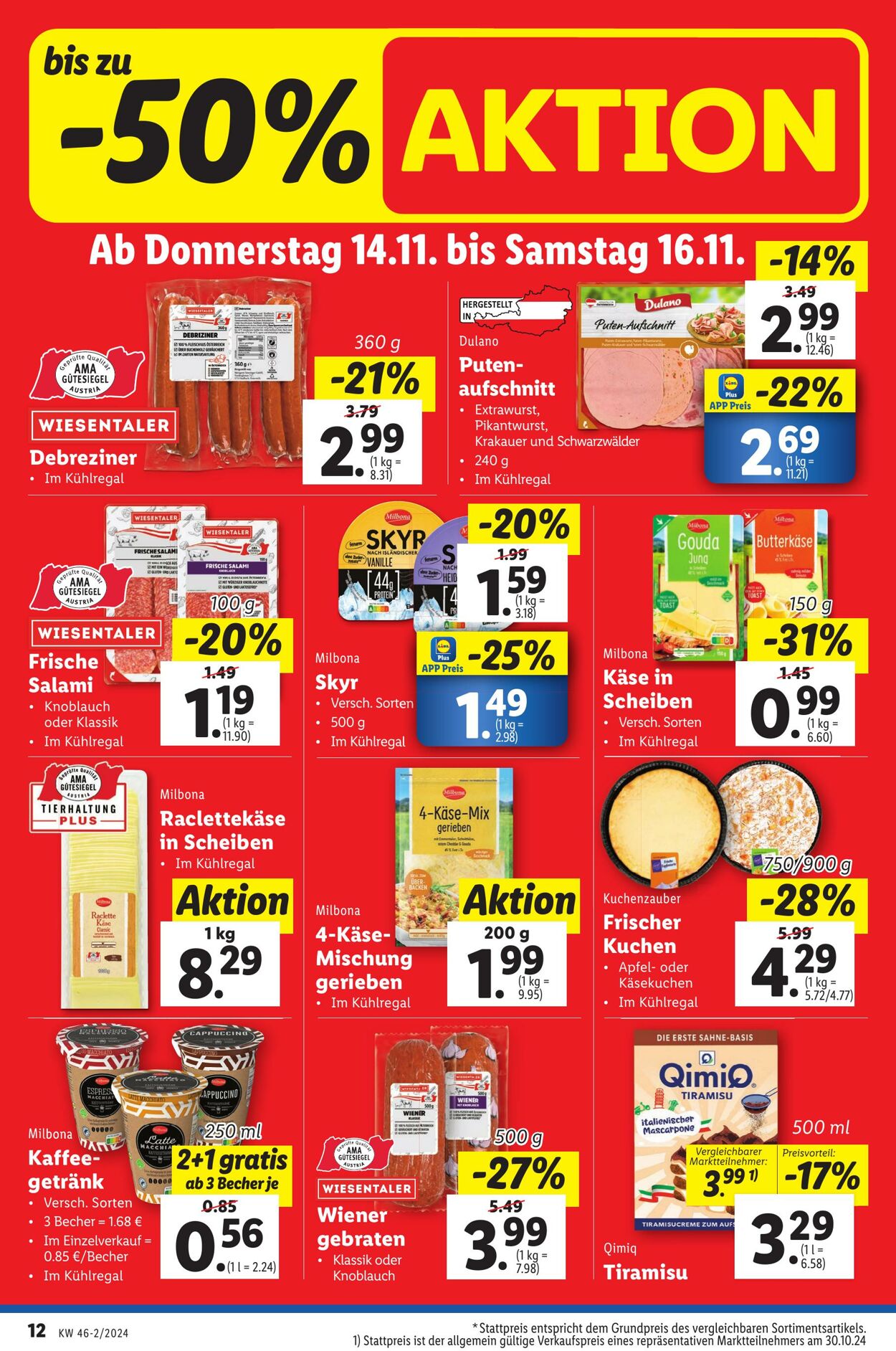 Prospekt Lidl 14.11.2024 - 20.11.2024