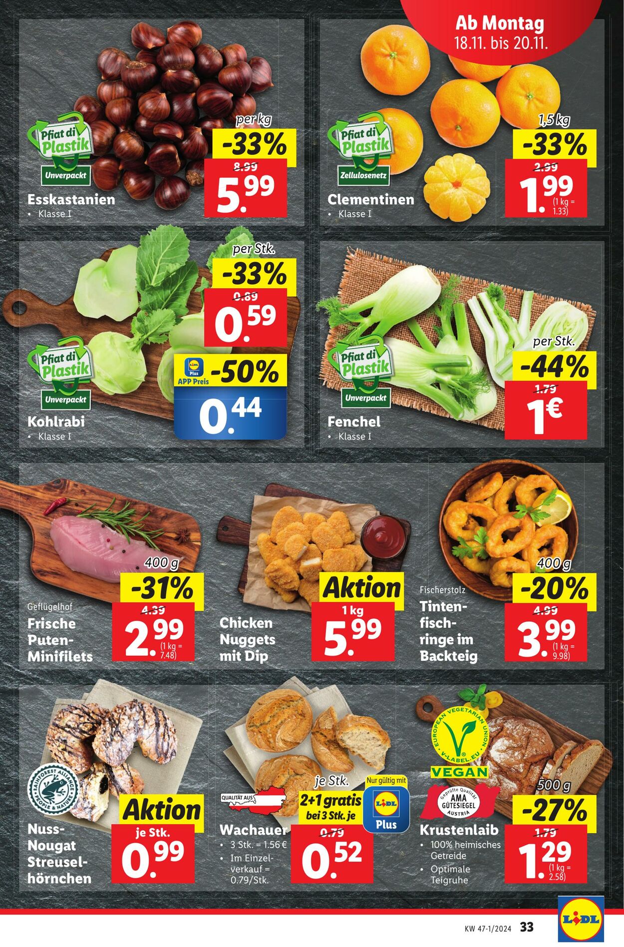 Prospekt Lidl 14.11.2024 - 20.11.2024