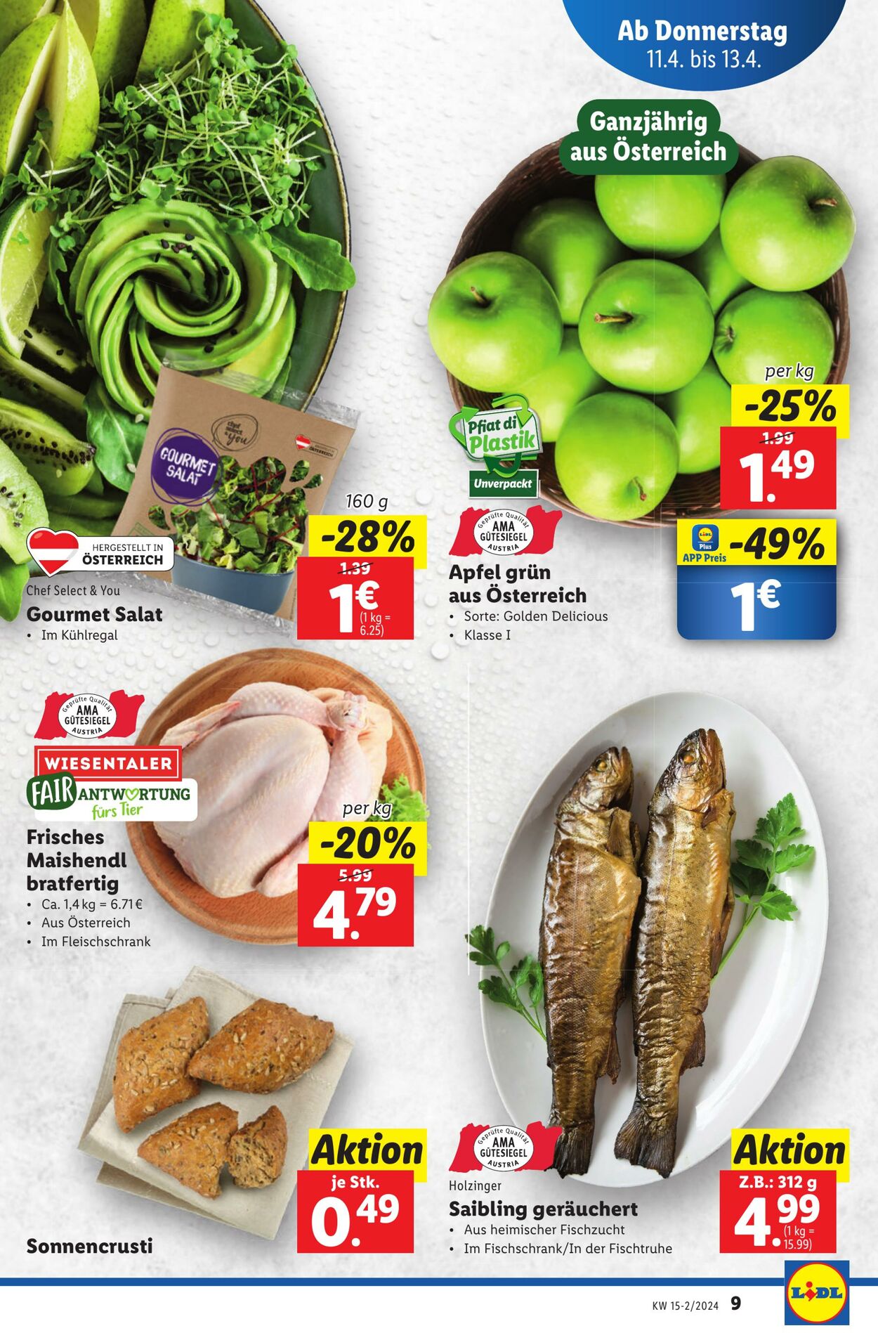 Prospekt Lidl 11.04.2024 - 13.04.2024