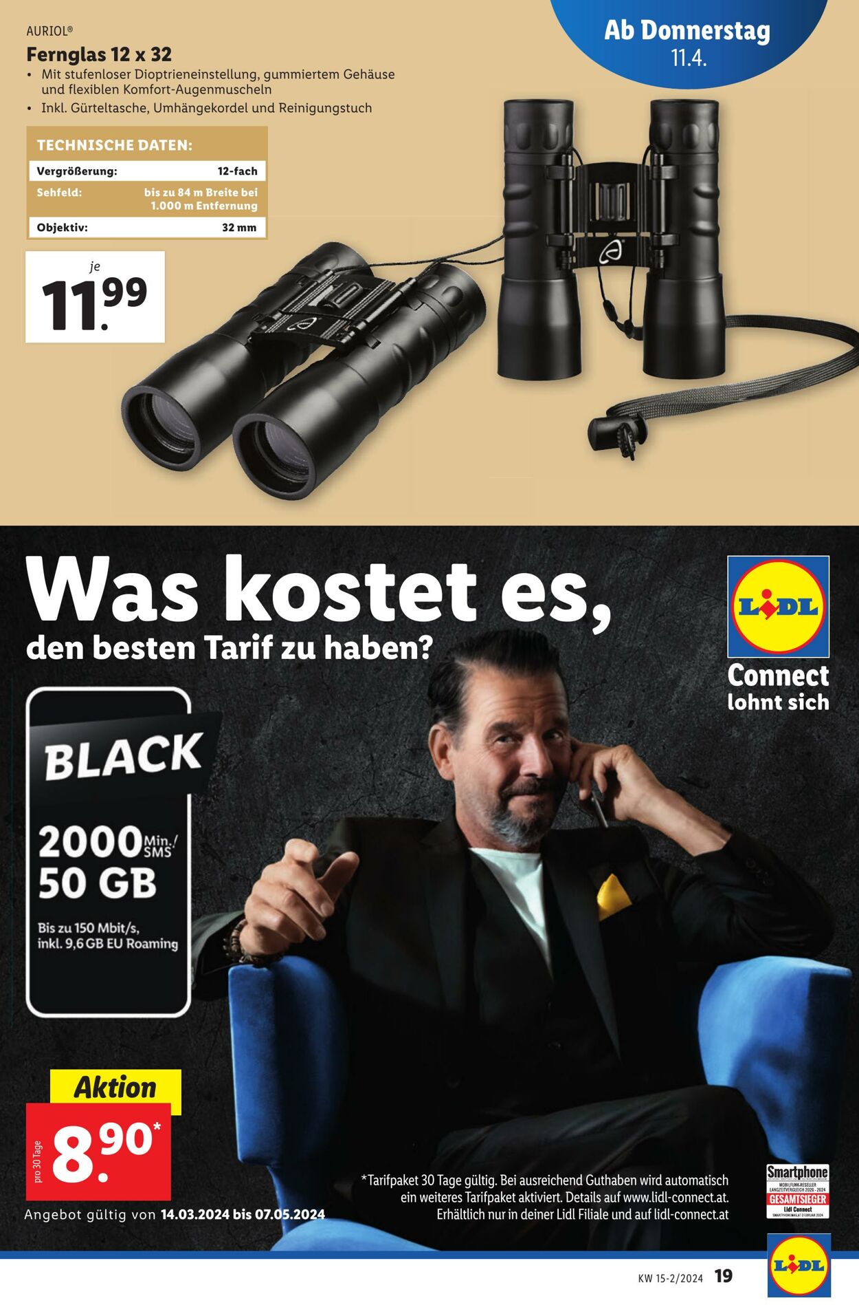 Prospekt Lidl 11.04.2024 - 13.04.2024