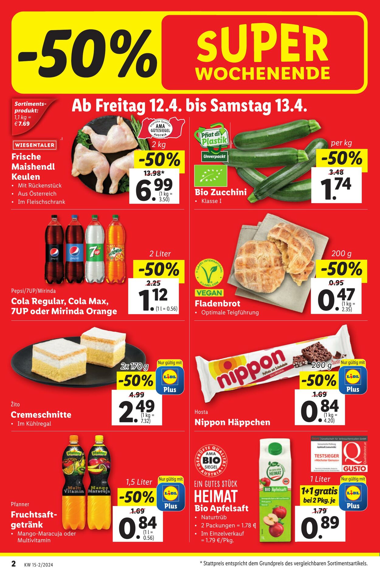 Prospekt Lidl 11.04.2024 - 13.04.2024