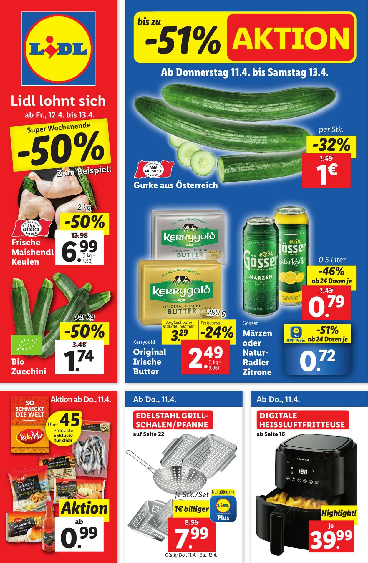 Prospekt Lidl 11.04.2024 - 13.04.2024