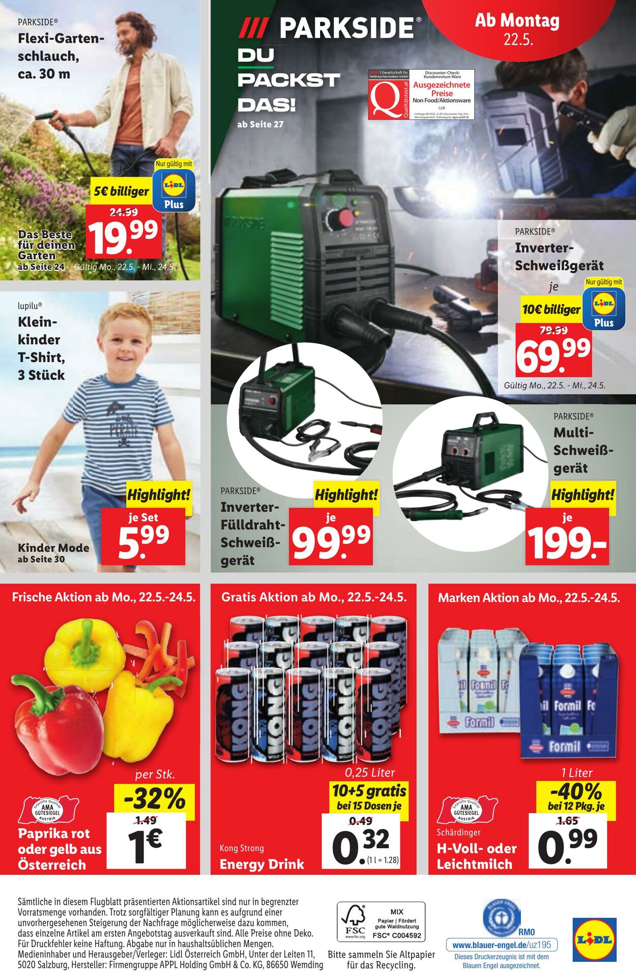 Prospekt Lidl 17.05.2023 - 24.05.2023