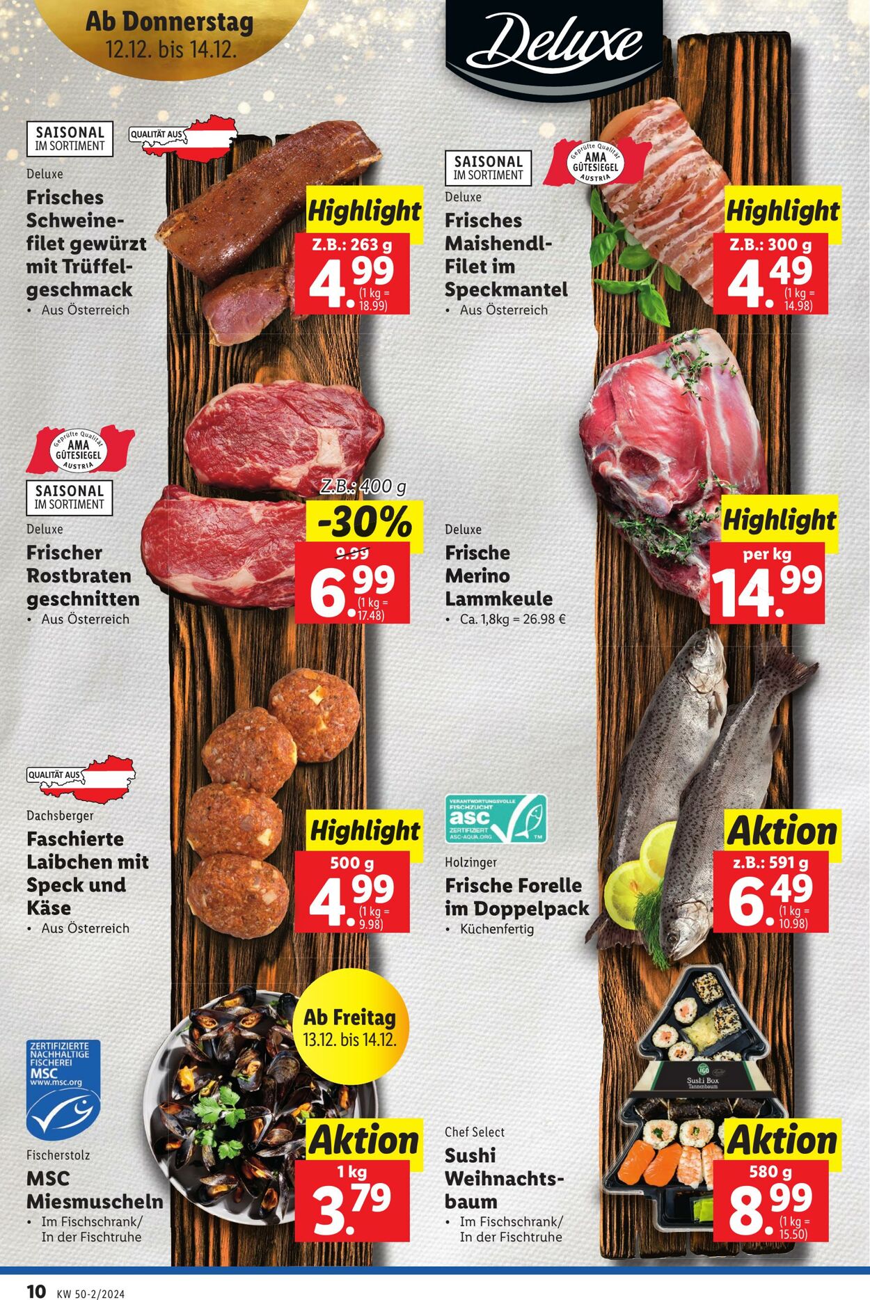 Prospekt Lidl 12.12.2024 - 18.12.2024