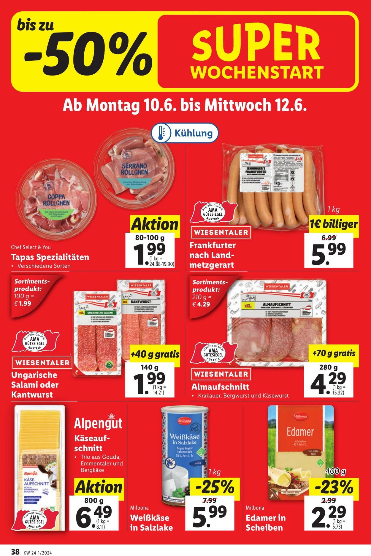 Prospekt Lidl 06.06.2024 - 12.06.2024