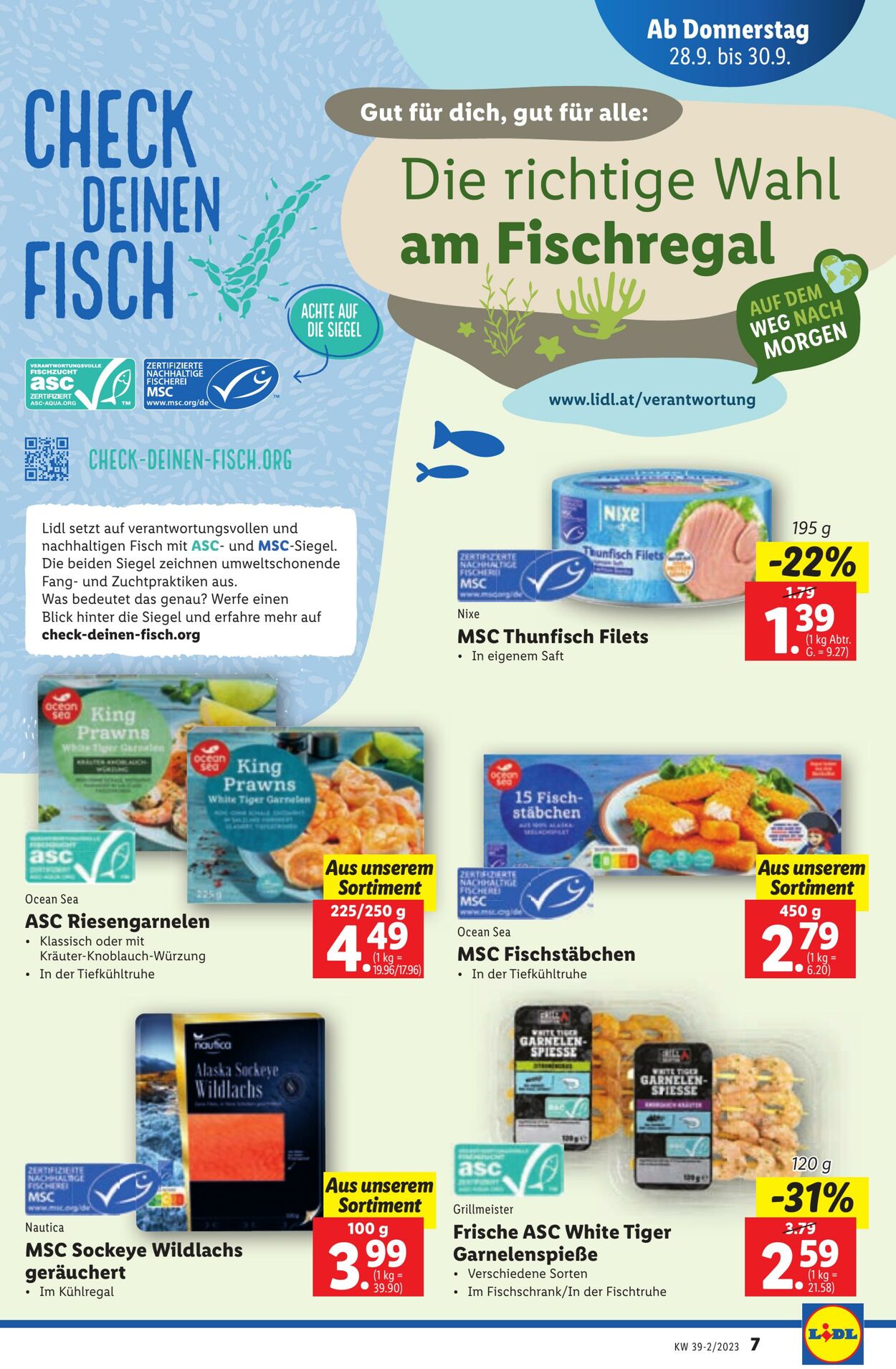Prospekt Lidl 28.09.2023 - 29.09.2023