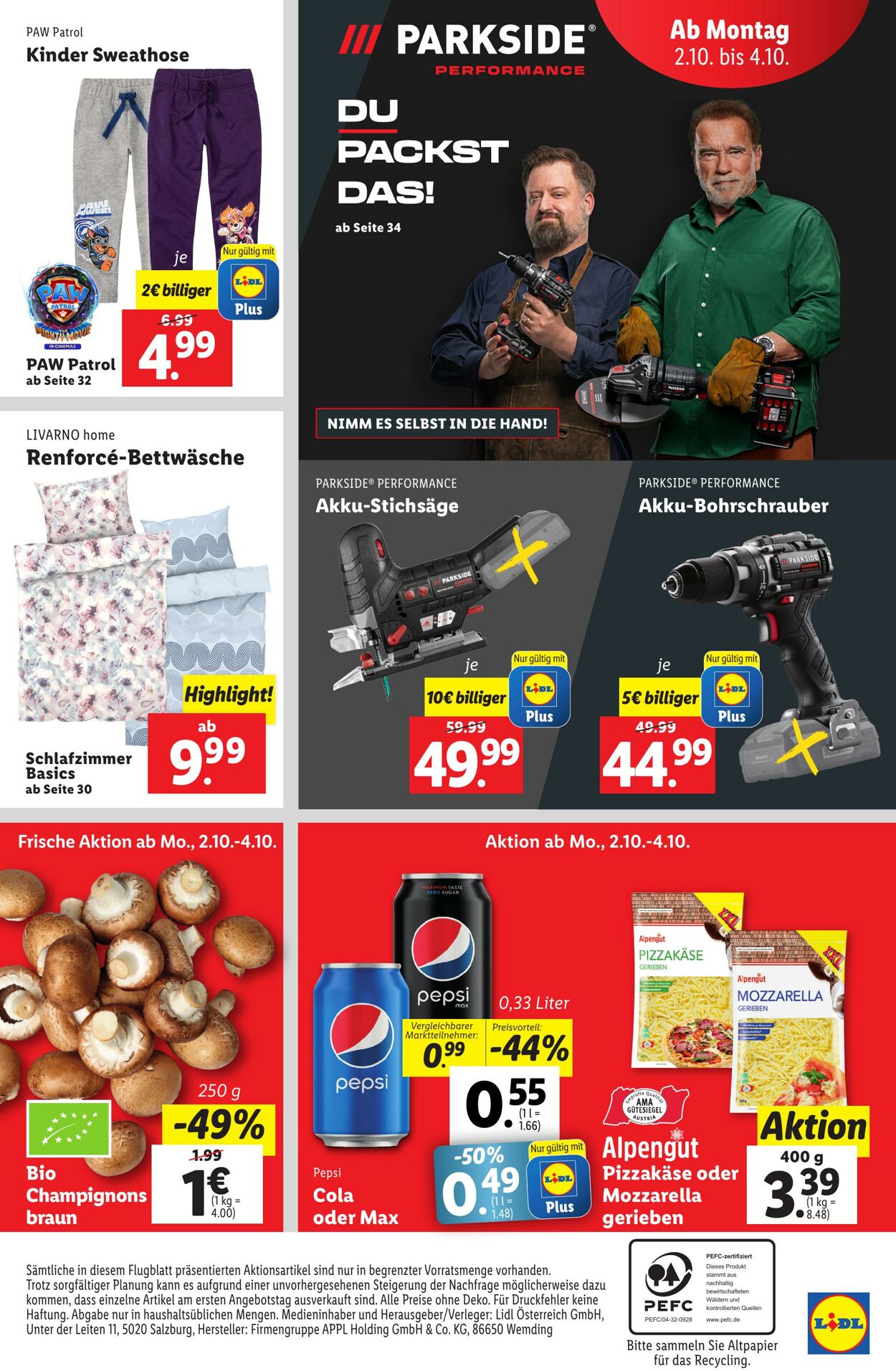 Prospekt Lidl 28.09.2023 - 29.09.2023