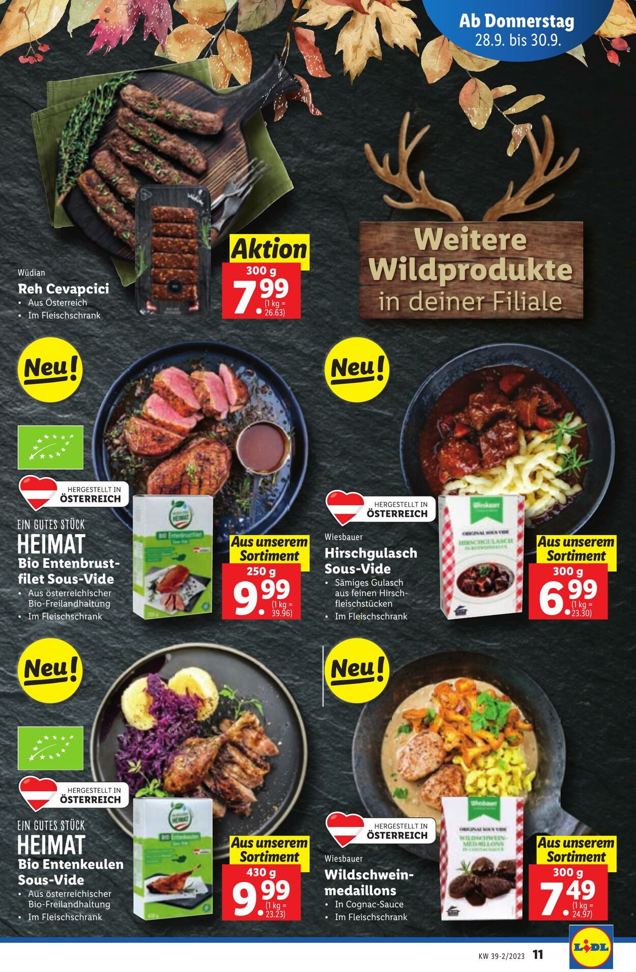 Prospekt Lidl 28.09.2023 - 29.09.2023
