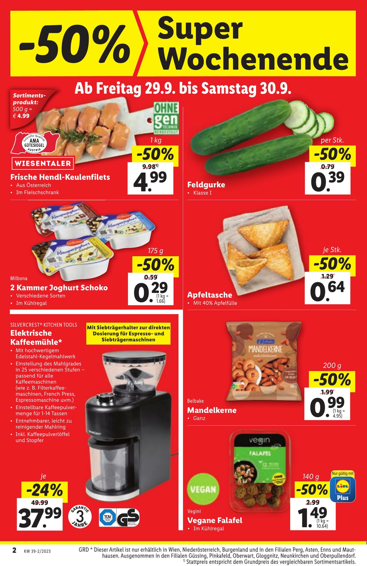 Prospekt Lidl 28.09.2023 - 29.09.2023