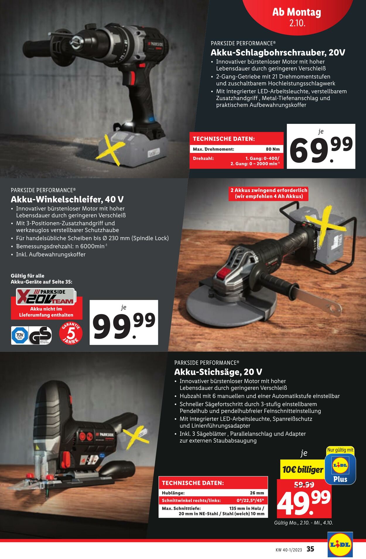 Prospekt Lidl 28.09.2023 - 29.09.2023