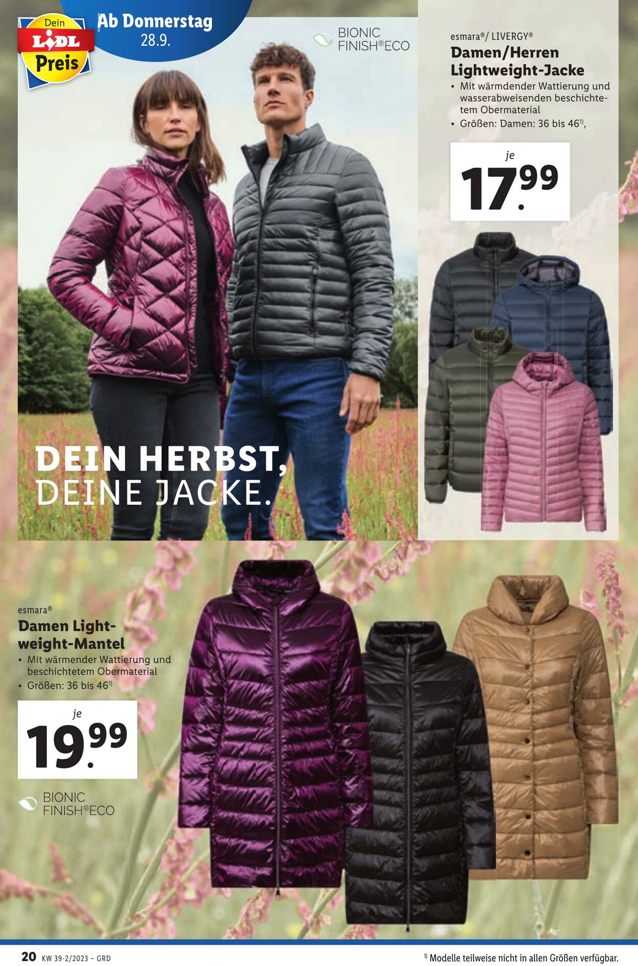 Prospekt Lidl 28.09.2023 - 29.09.2023