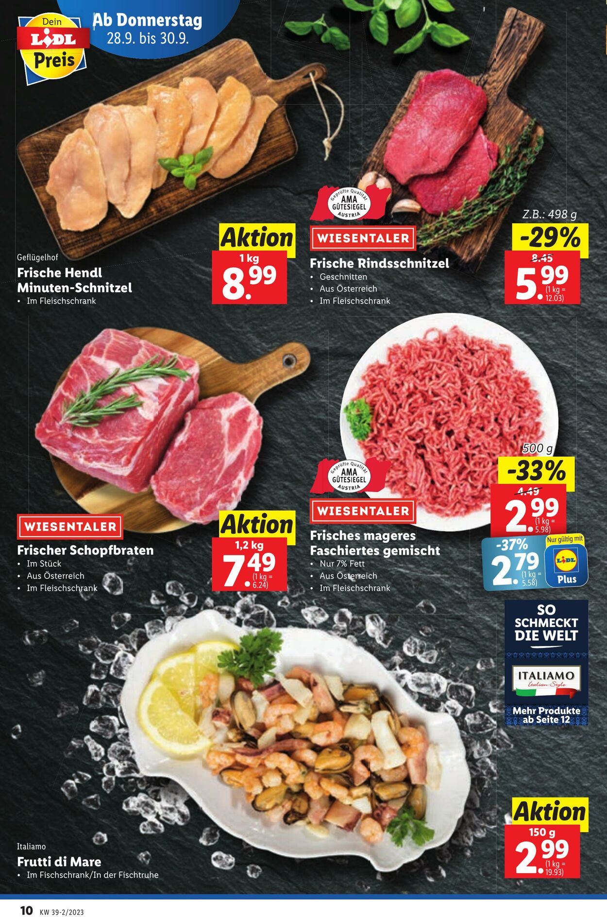 Prospekt Lidl 28.09.2023 - 29.09.2023