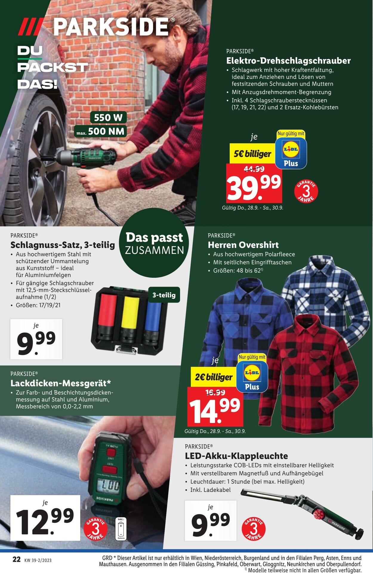 Prospekt Lidl 28.09.2023 - 29.09.2023