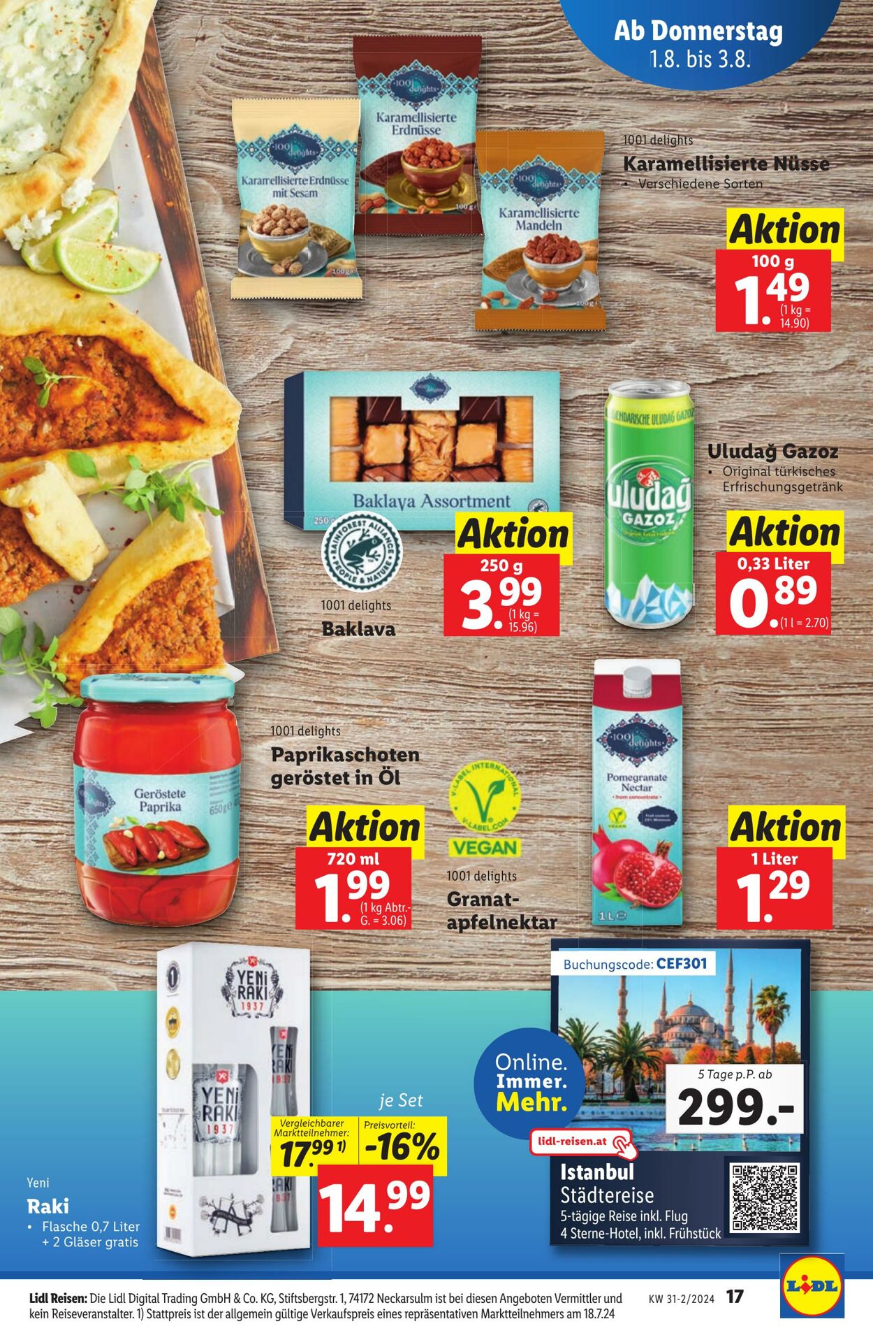 Prospekt Lidl 01.08.2024 - 07.08.2024