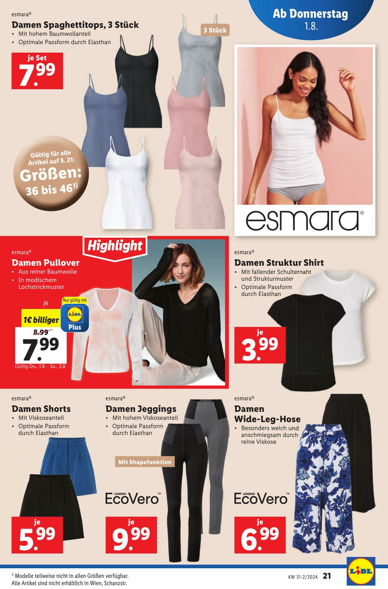 Prospekt Lidl 01.08.2024 - 07.08.2024