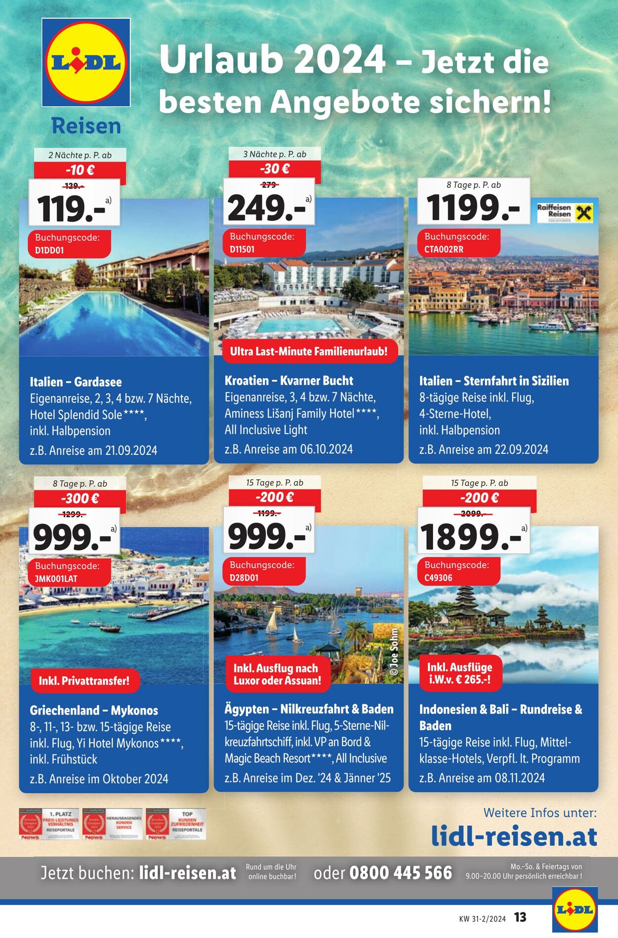 Prospekt Lidl 01.08.2024 - 07.08.2024