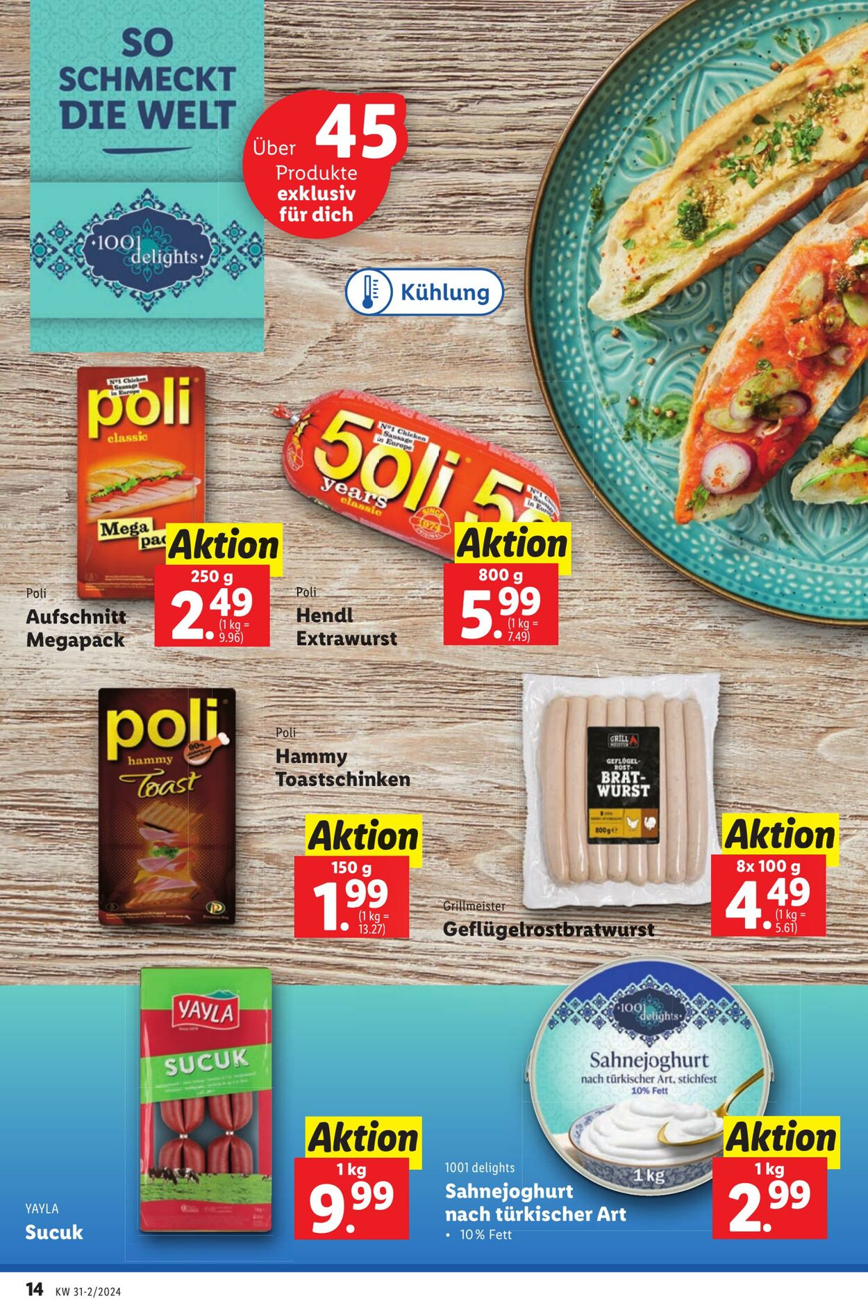 Prospekt Lidl 01.08.2024 - 07.08.2024