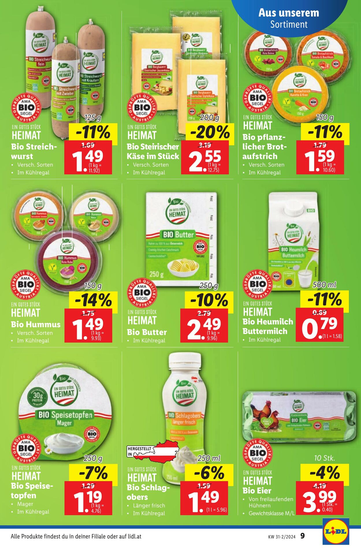 Prospekt Lidl 01.08.2024 - 07.08.2024