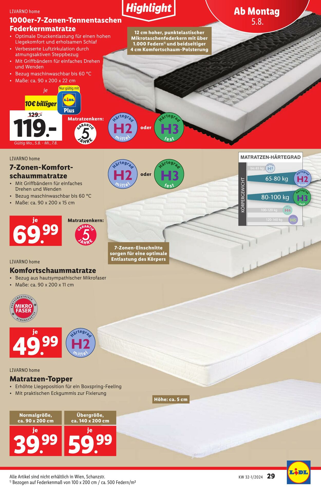 Prospekt Lidl 01.08.2024 - 07.08.2024