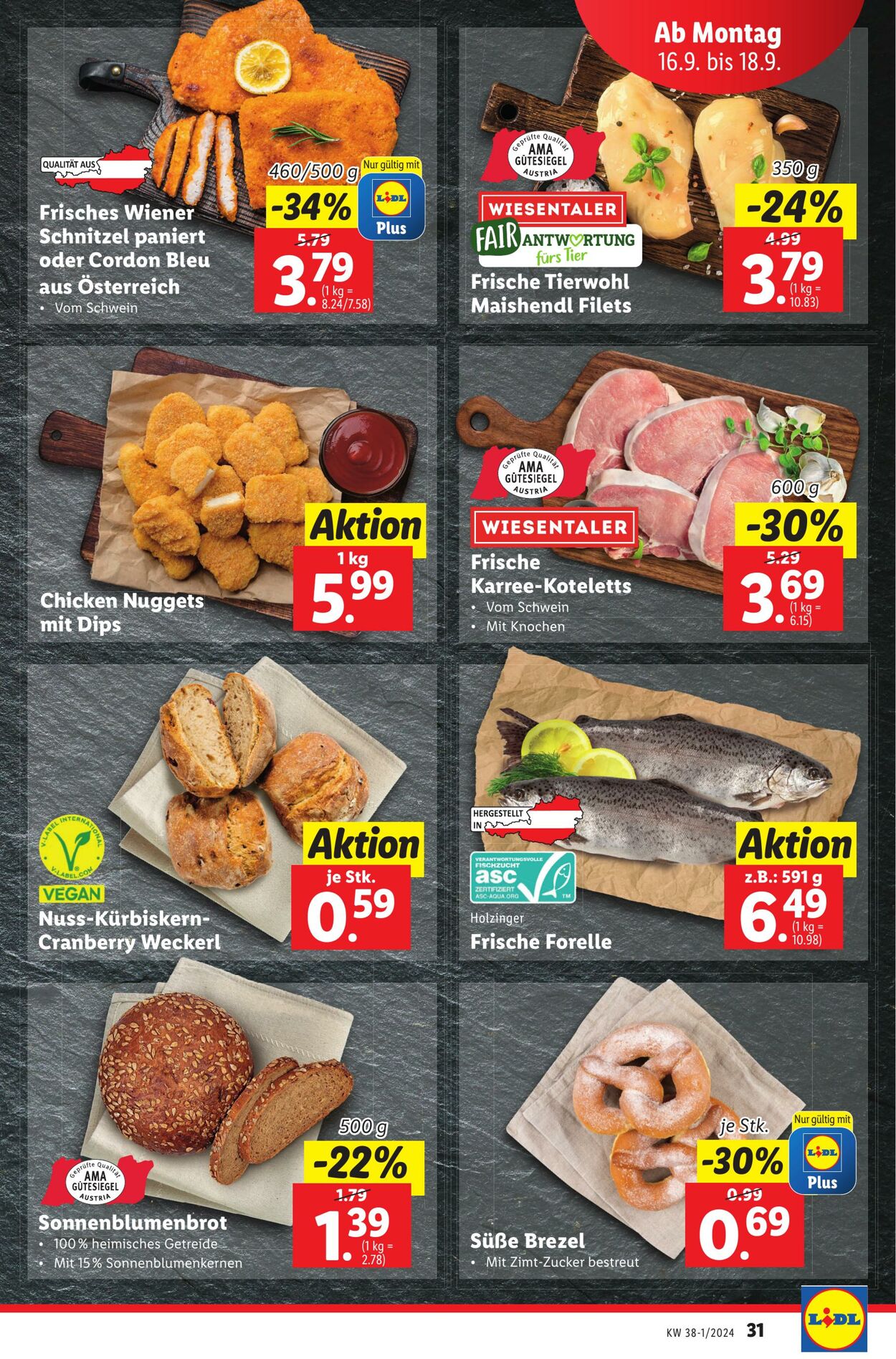 Prospekt Lidl 12.09.2024 - 18.09.2024