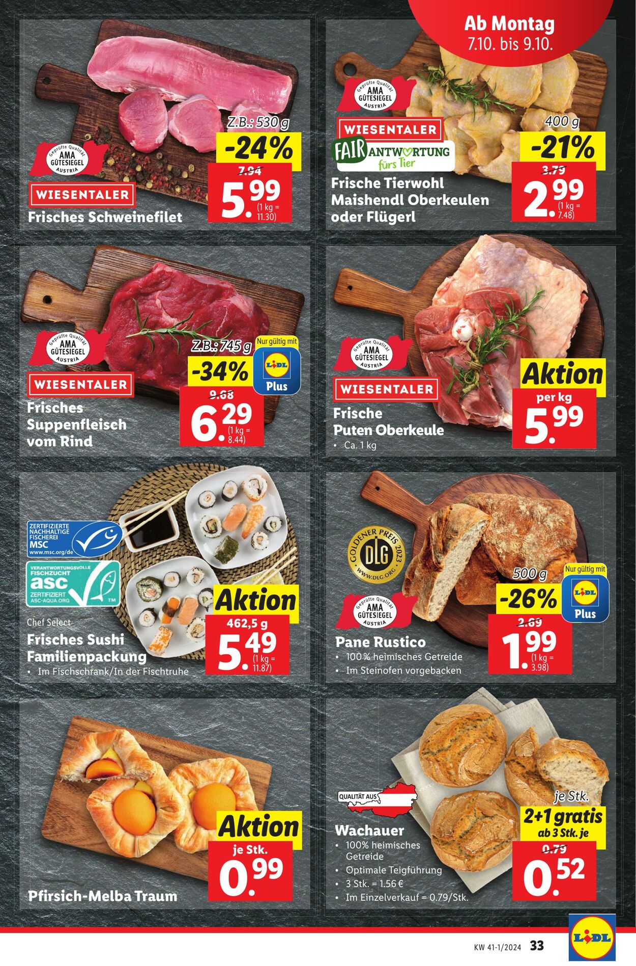 Prospekt Lidl 03.10.2024 - 09.10.2024