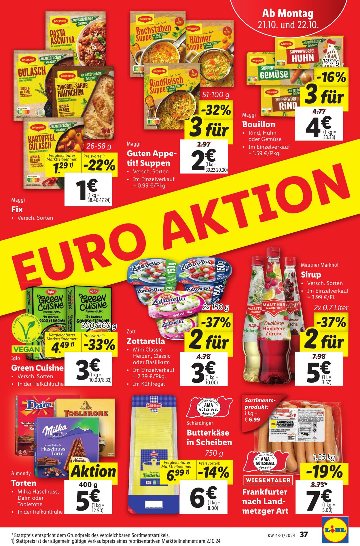 Prospekt Lidl 17.10.2024 - 23.10.2024