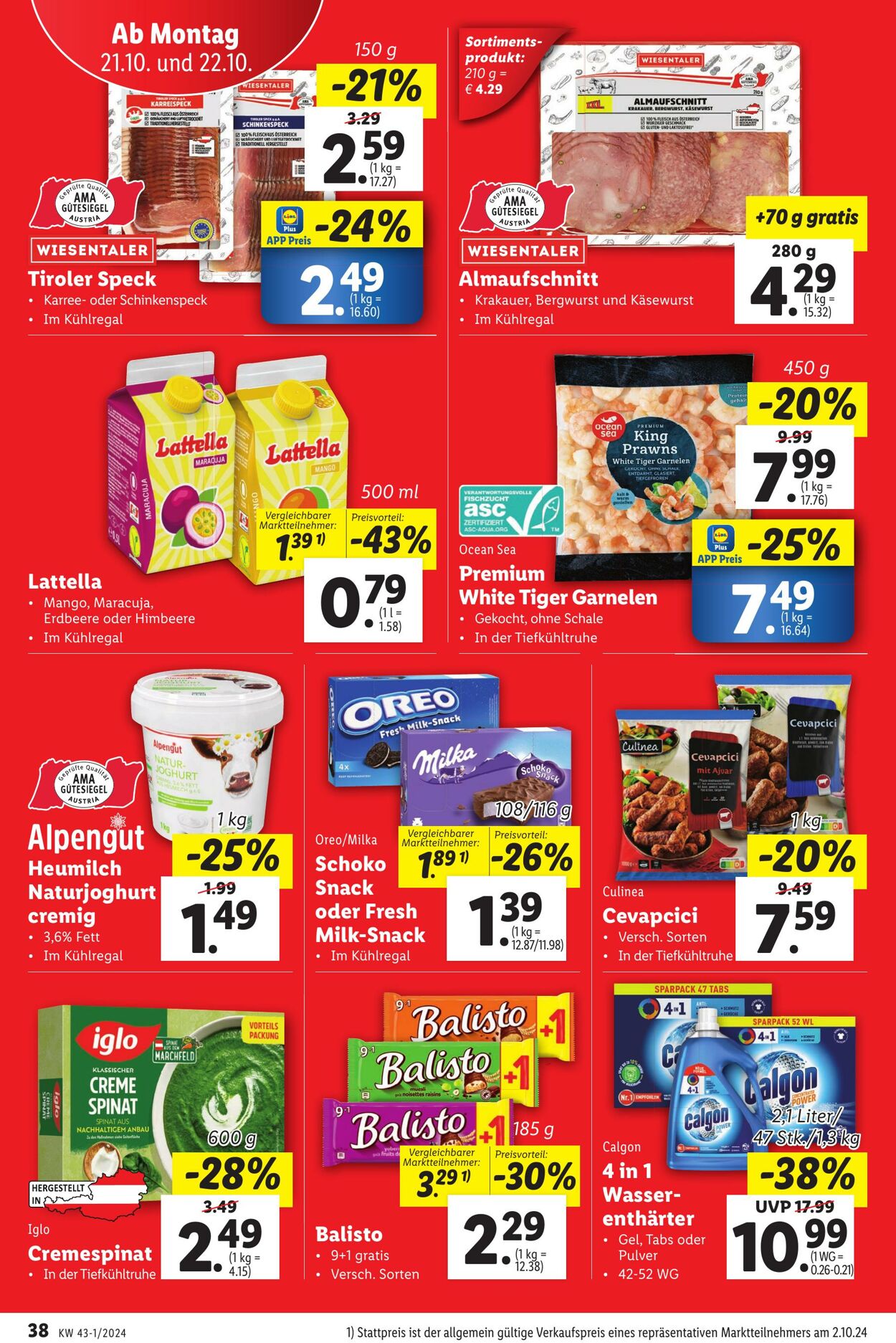 Prospekt Lidl 17.10.2024 - 23.10.2024