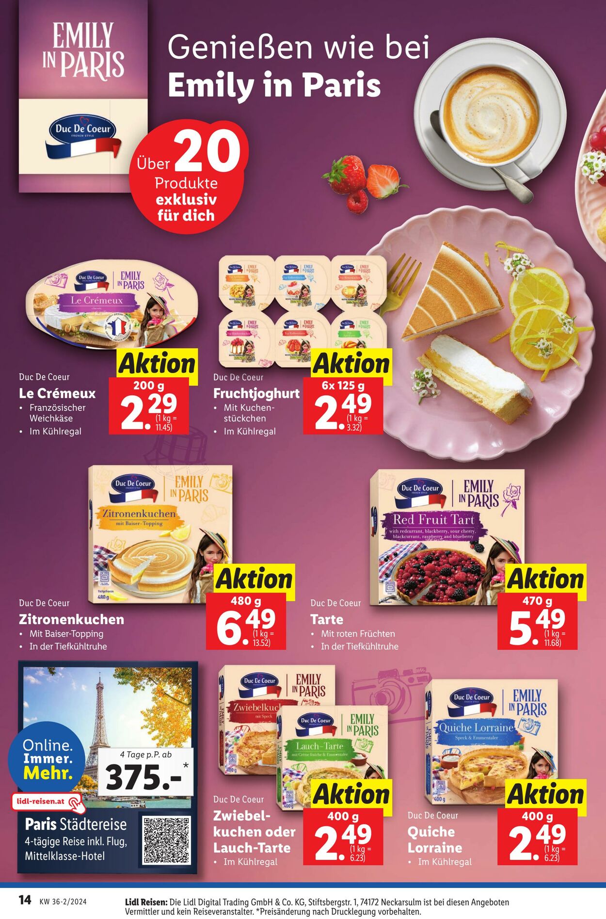 Prospekt Lidl 05.09.2024 - 11.09.2024