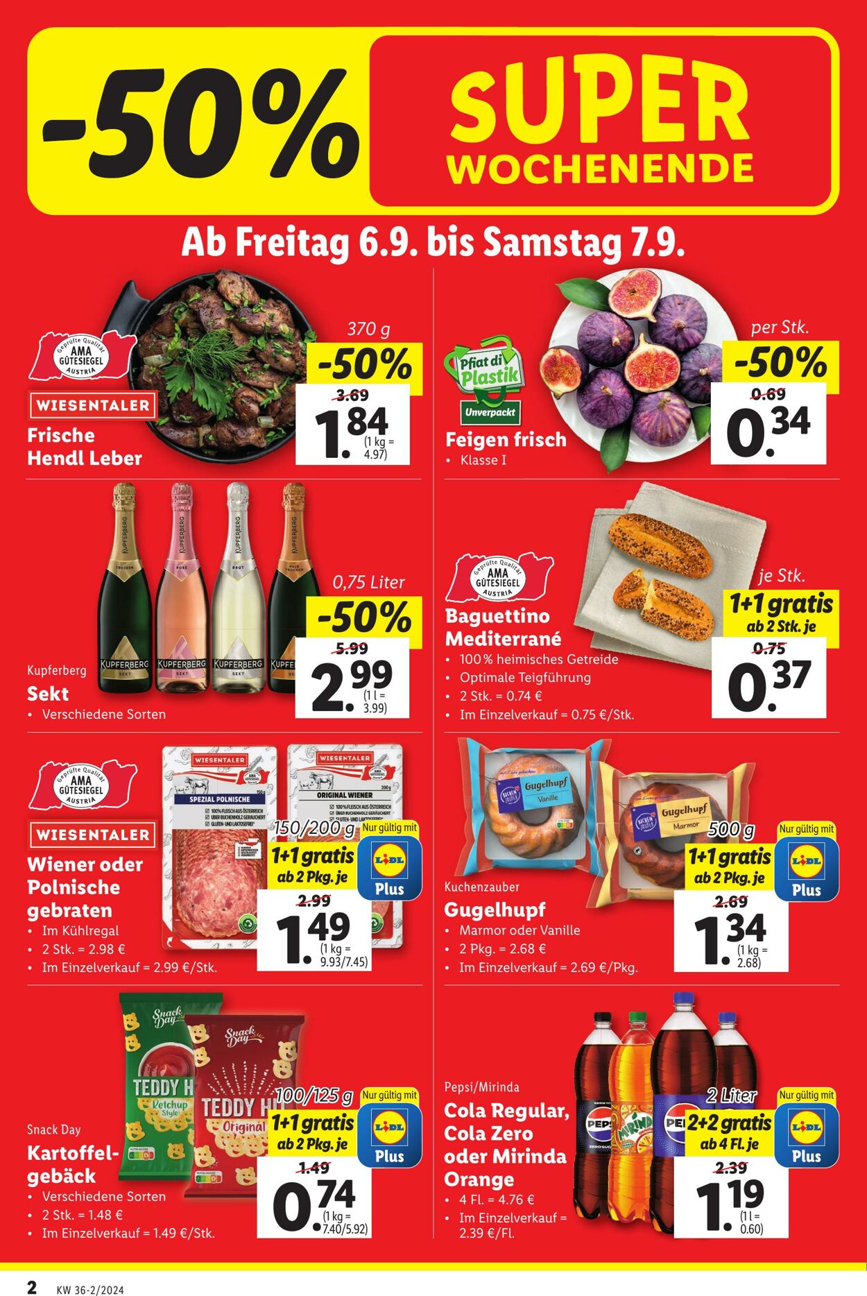 Prospekt Lidl 05.09.2024 - 11.09.2024