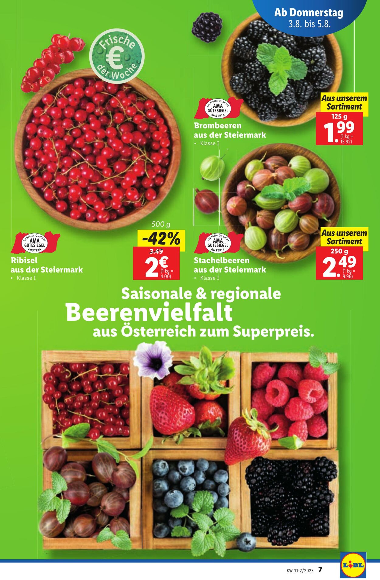 Prospekt Lidl 03.08.2023 - 05.08.2023