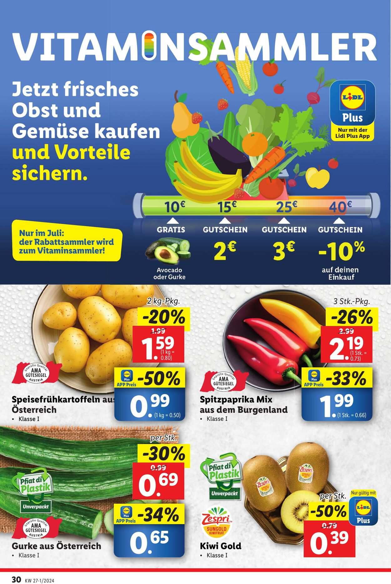 Prospekt Lidl 27.06.2024 - 03.07.2024