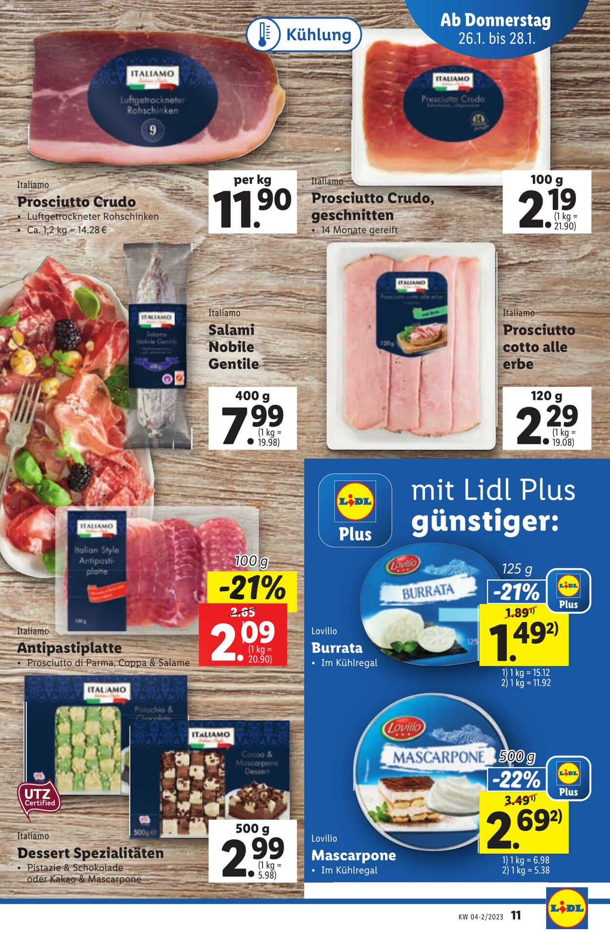 Prospekt Lidl 26.01.2023 - 01.02.2023