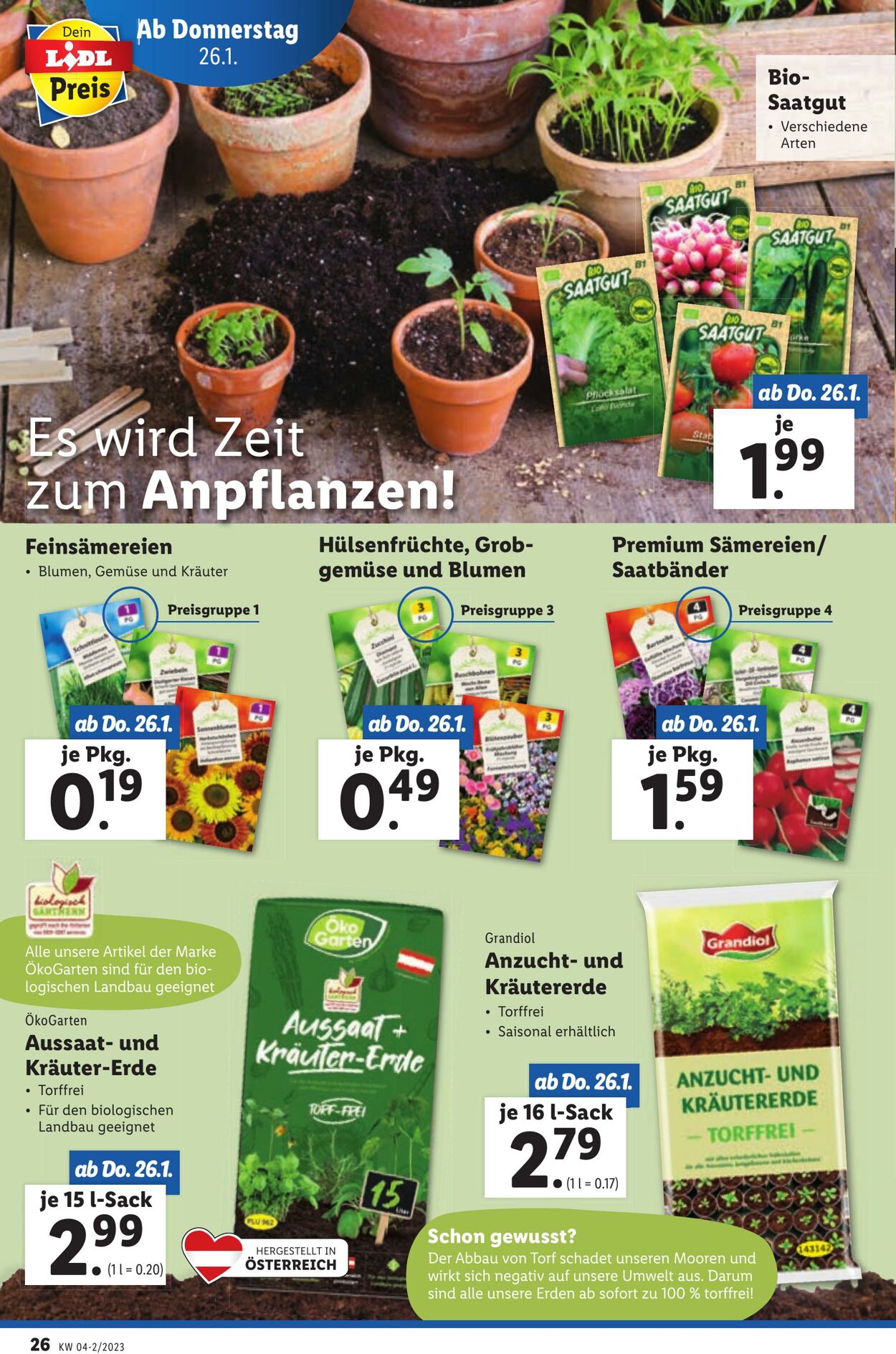 Prospekt Lidl 26.01.2023 - 01.02.2023