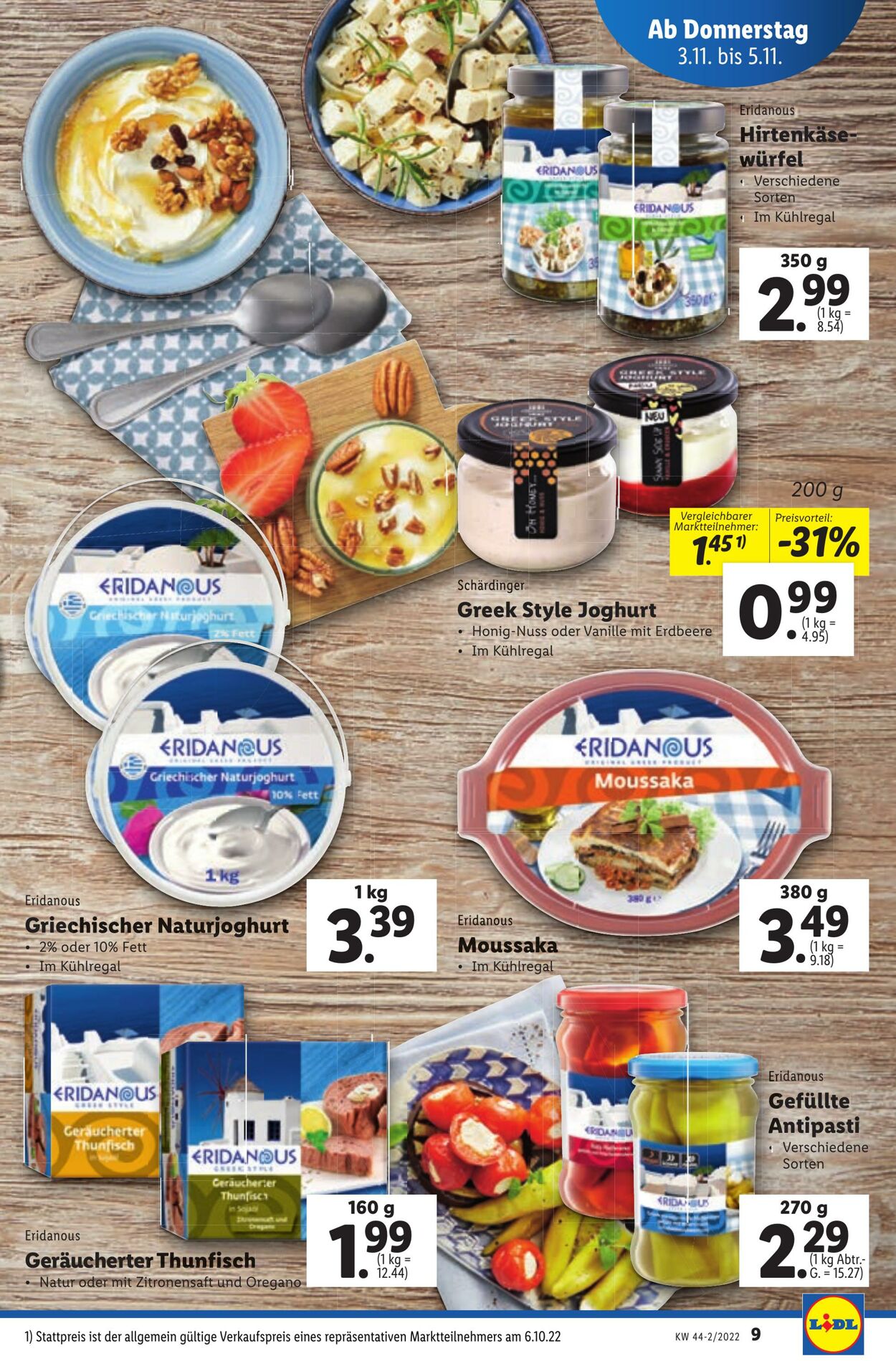 Prospekt Lidl 03.11.2022 - 09.11.2022