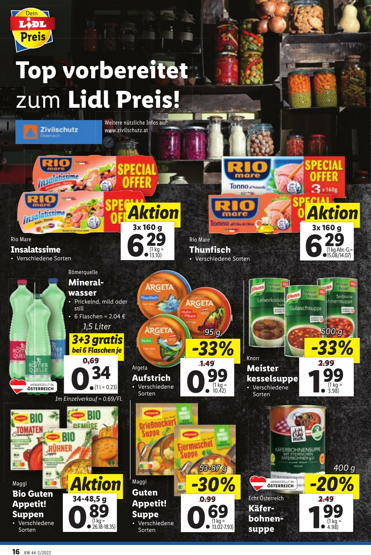 Prospekt Lidl 03.11.2022 - 09.11.2022