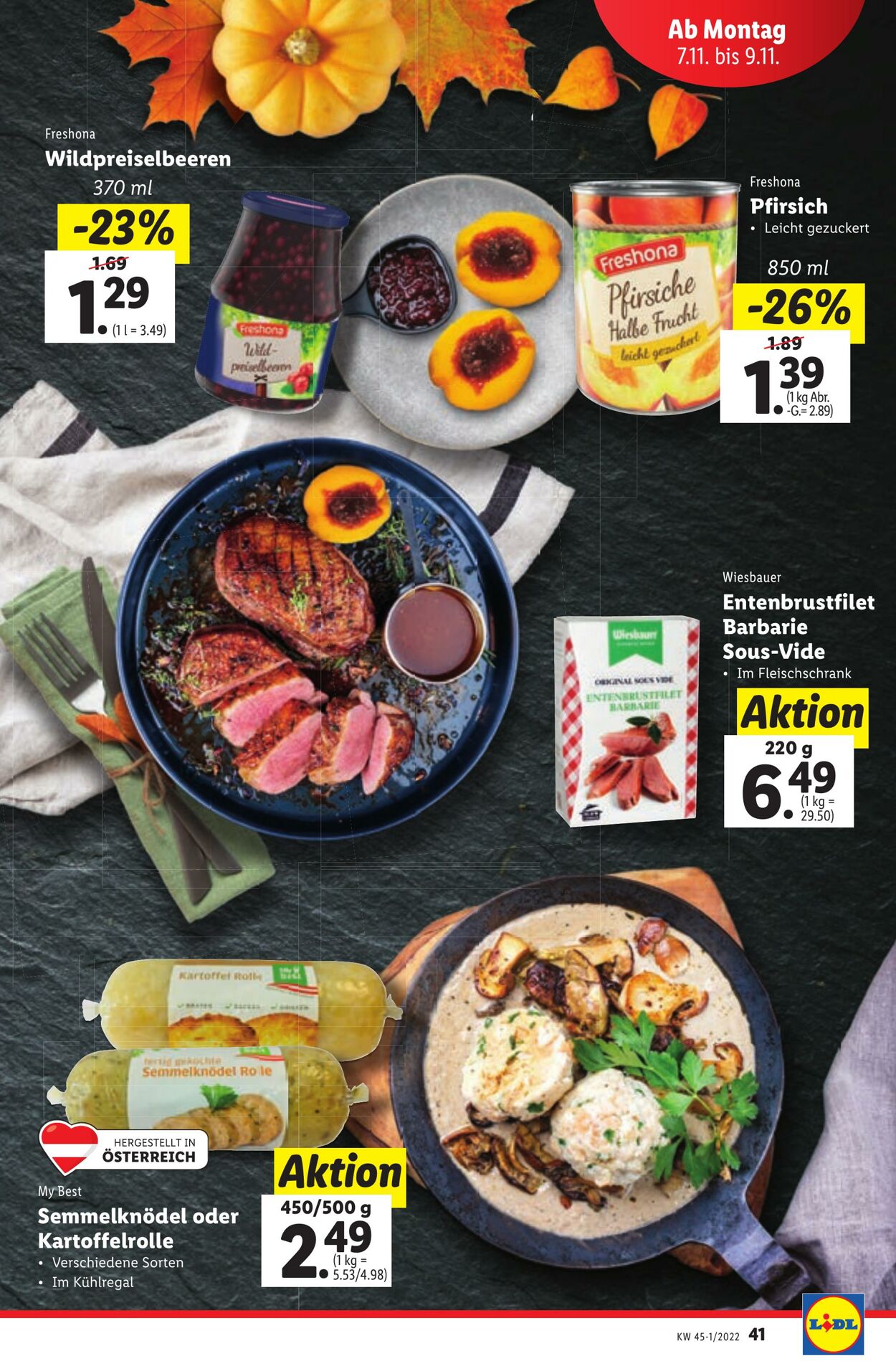 Prospekt Lidl 03.11.2022 - 09.11.2022