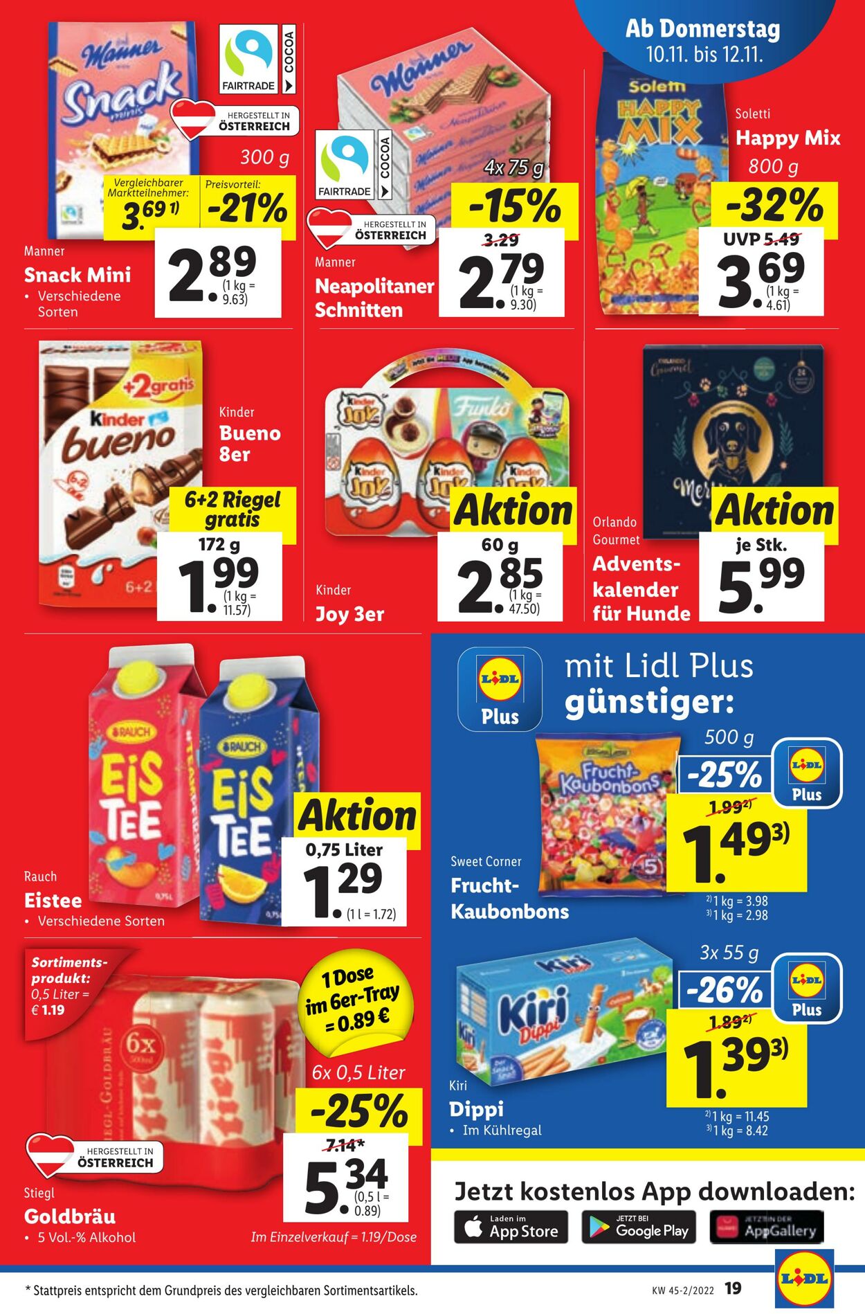 Prospekt Lidl 10.11.2022 - 16.11.2022