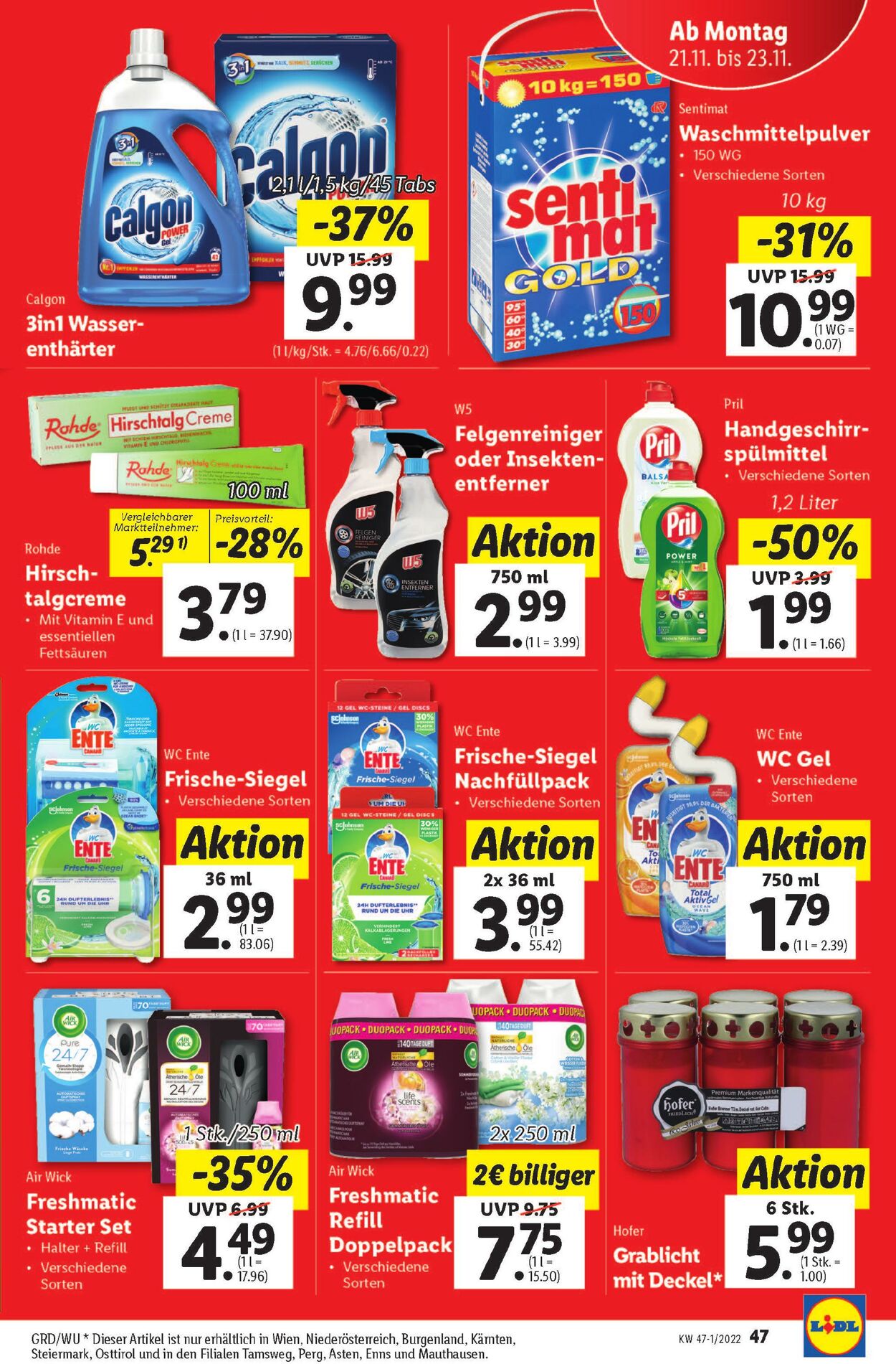 Prospekt Lidl 17.11.2022 - 23.11.2022