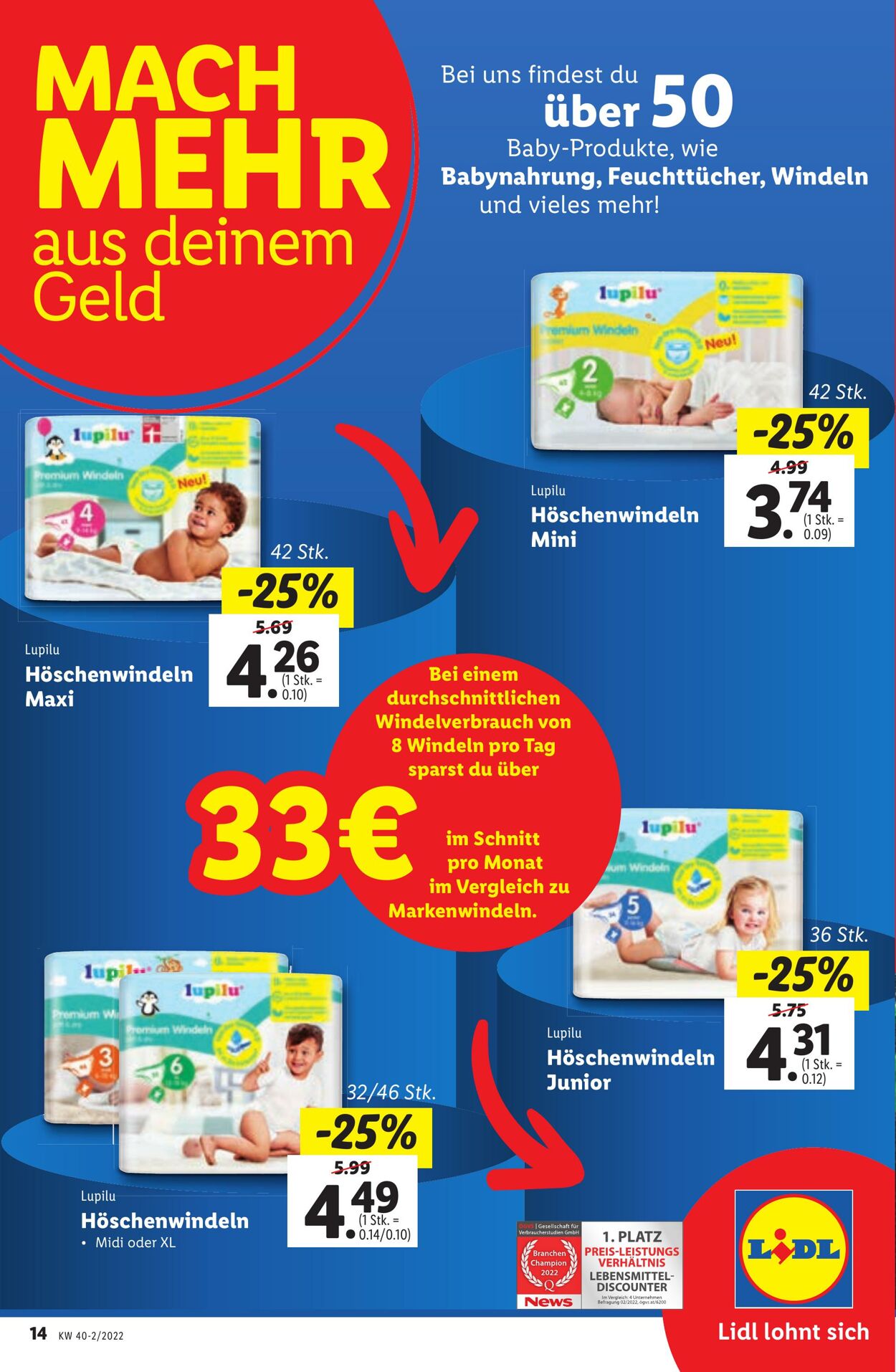 Prospekt Lidl 06.10.2022 - 12.10.2022