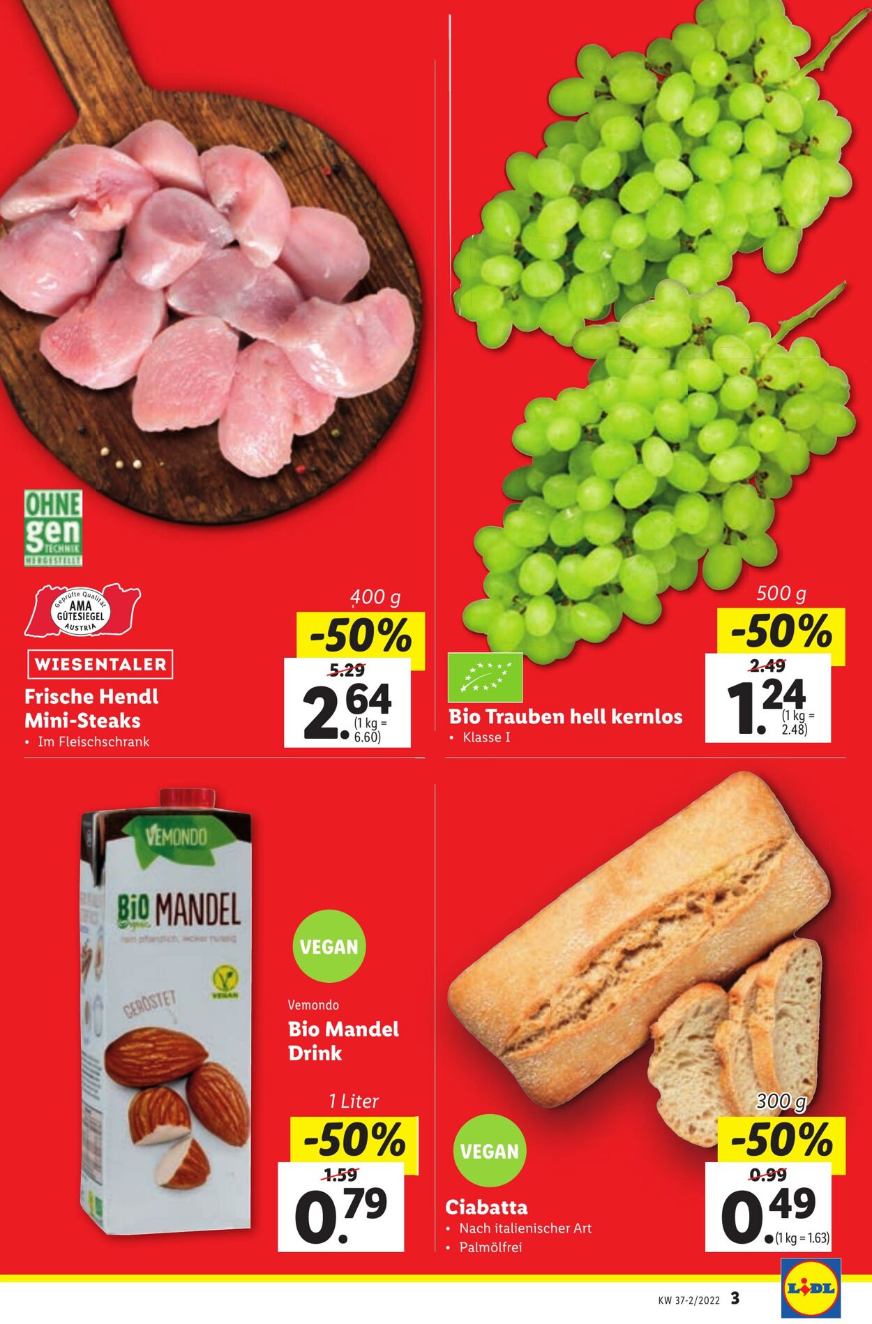 Prospekt Lidl 15.09.2022 - 21.09.2022